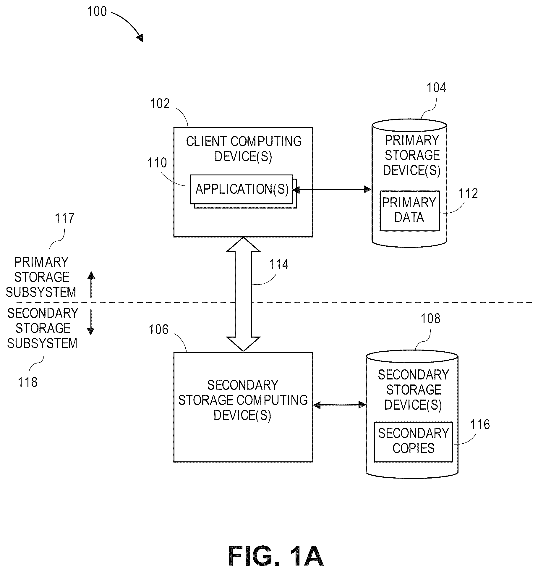 Patent US12375560 Figure 1 – Enhanced network attached storage (NAS) services interfacing to cloud storage