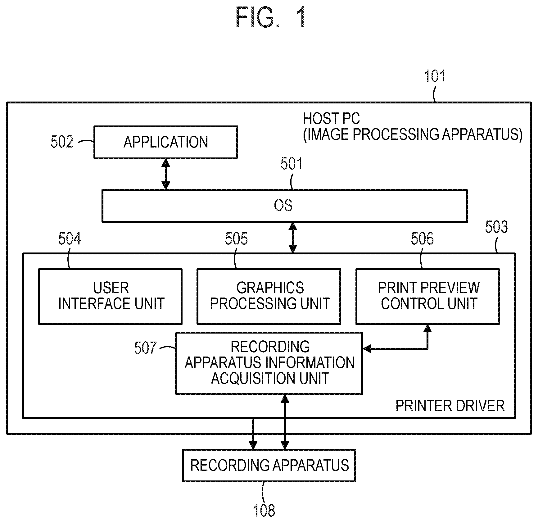 Patent US12375617 — Non-transitory computer readable storage medium, image processing apparatus, and control method of image processing apparatus for settings for performing printing using spot colors — Figure 1