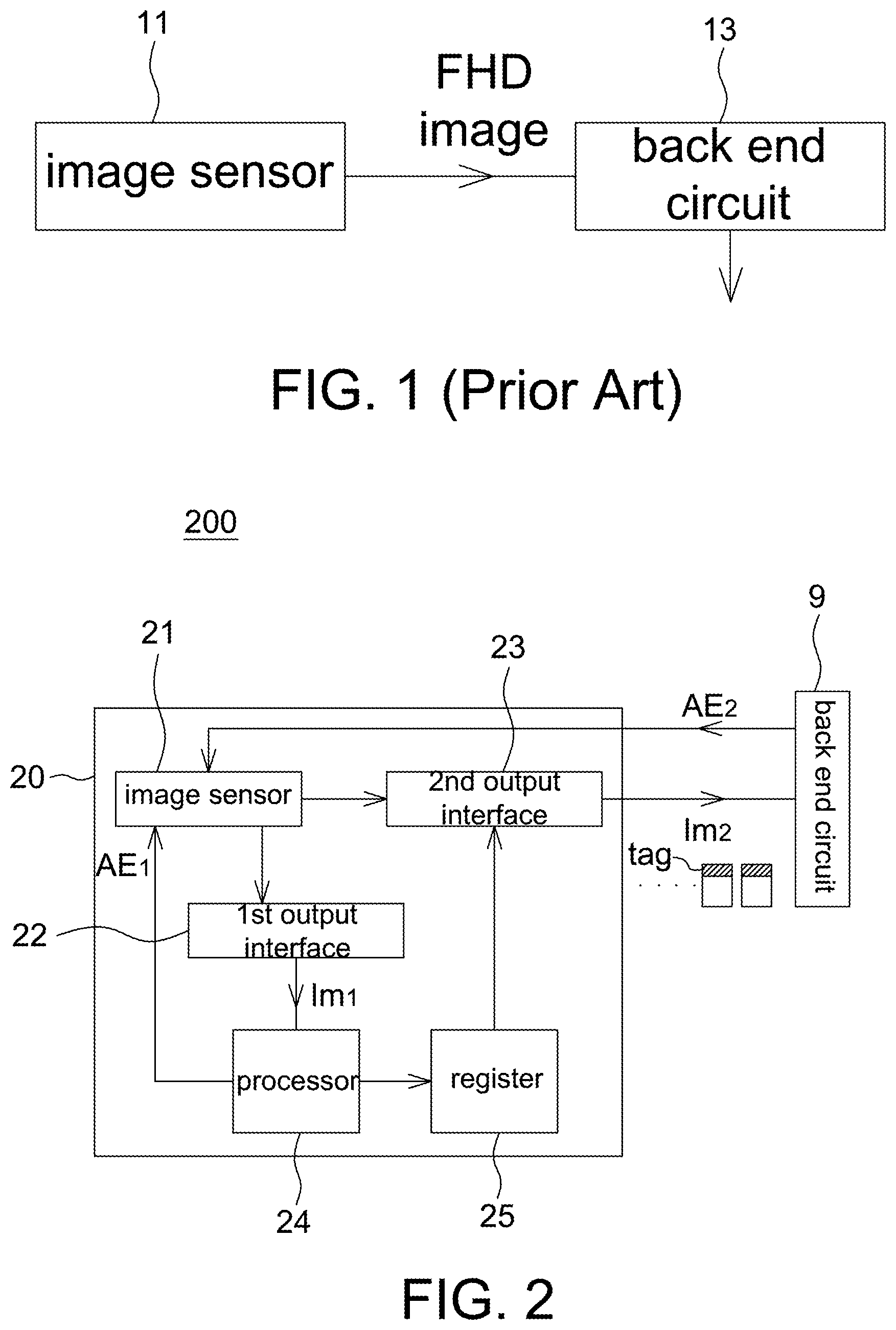 Patent US12375621 — Motion detection methods and image sensor devices capable of generating ranking list of regions of interest and pre-recording monitoring images — Figure 1