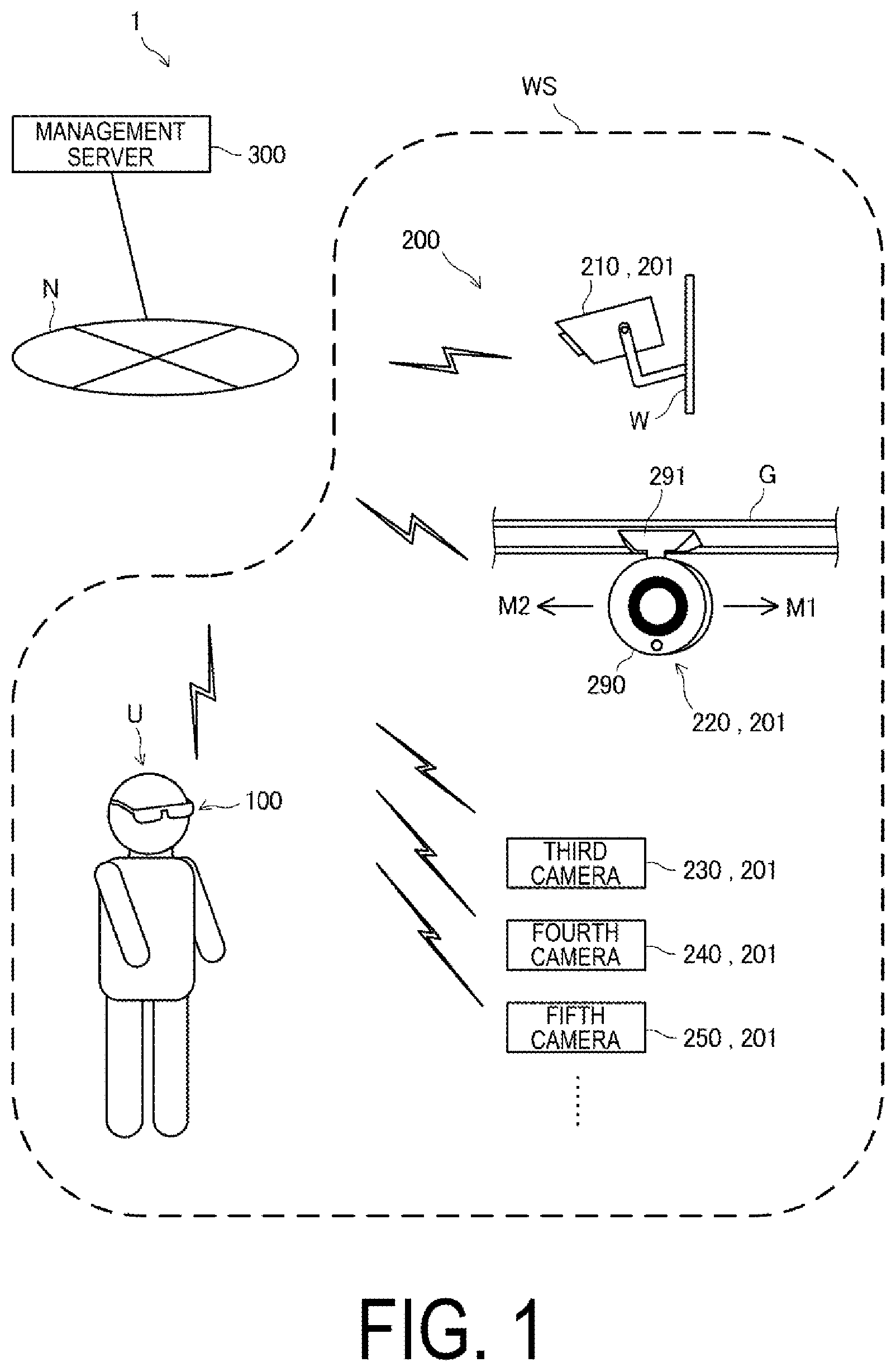 Patent US12375627 — Information processing system, display device, and program — Figure 1