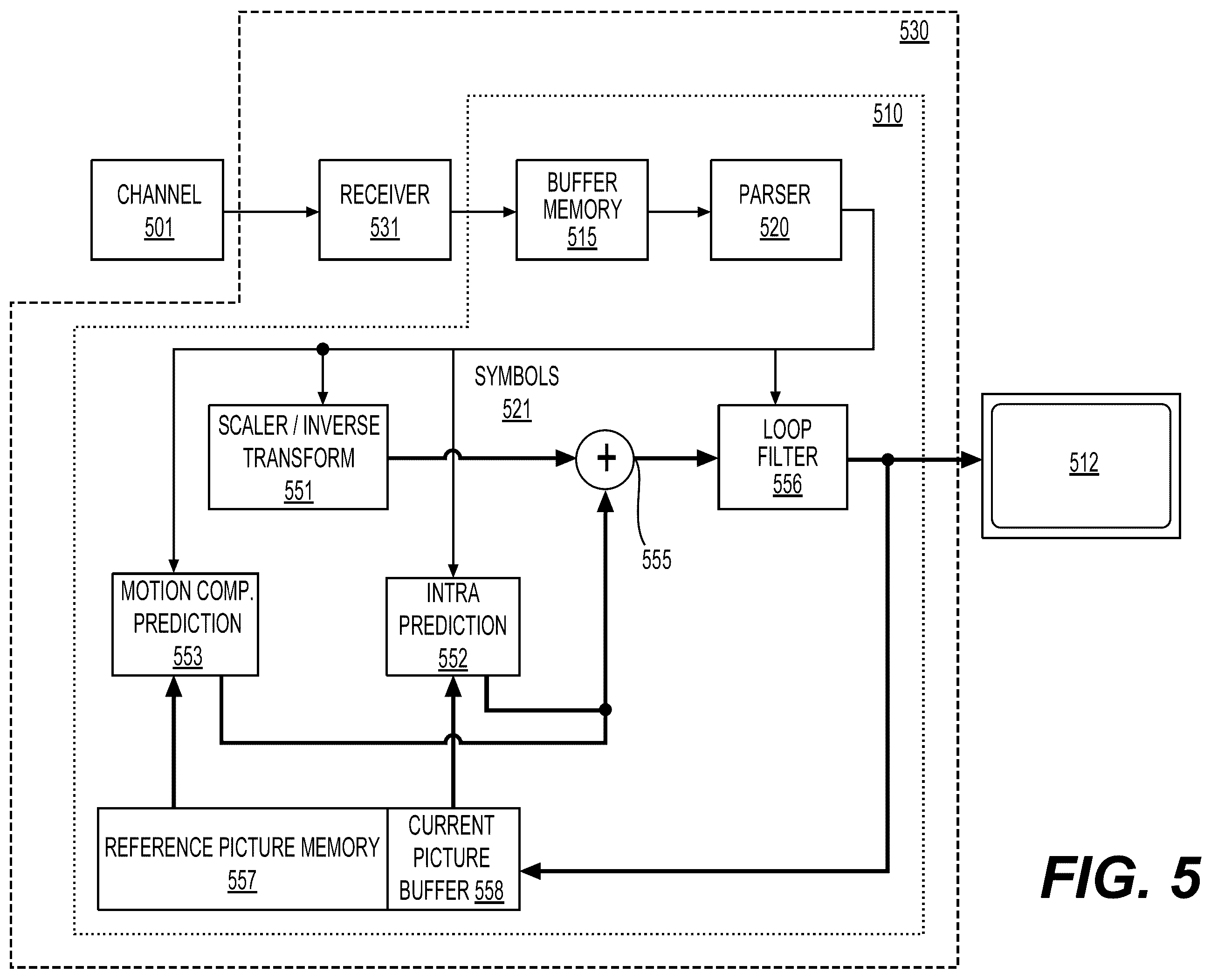 Patent US12375656 Figure 6 – Filter shape for sample offset