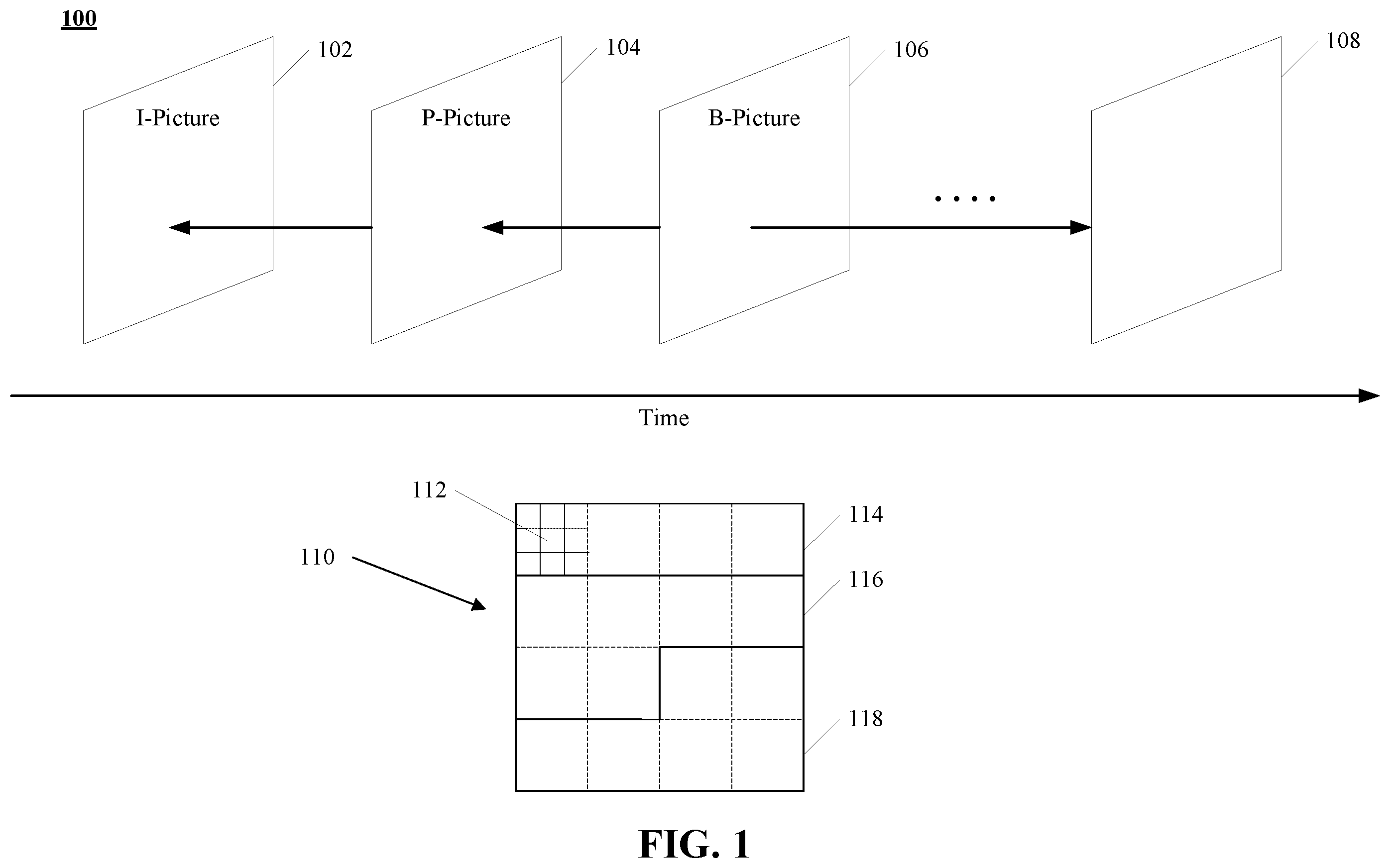 Patent US12375663 Figure 1 – Methods and systems for performing combined inter and intra prediction