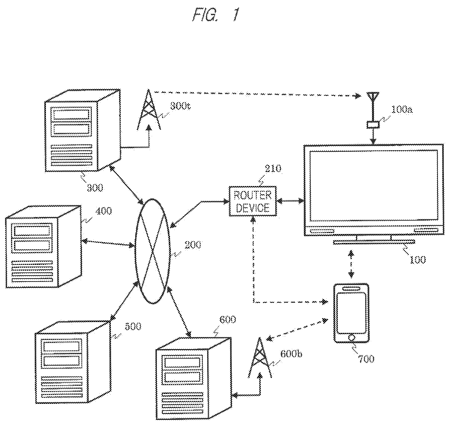 Patent US12375747 — Broadcast receiver and broadcast receiving system — Figure 1