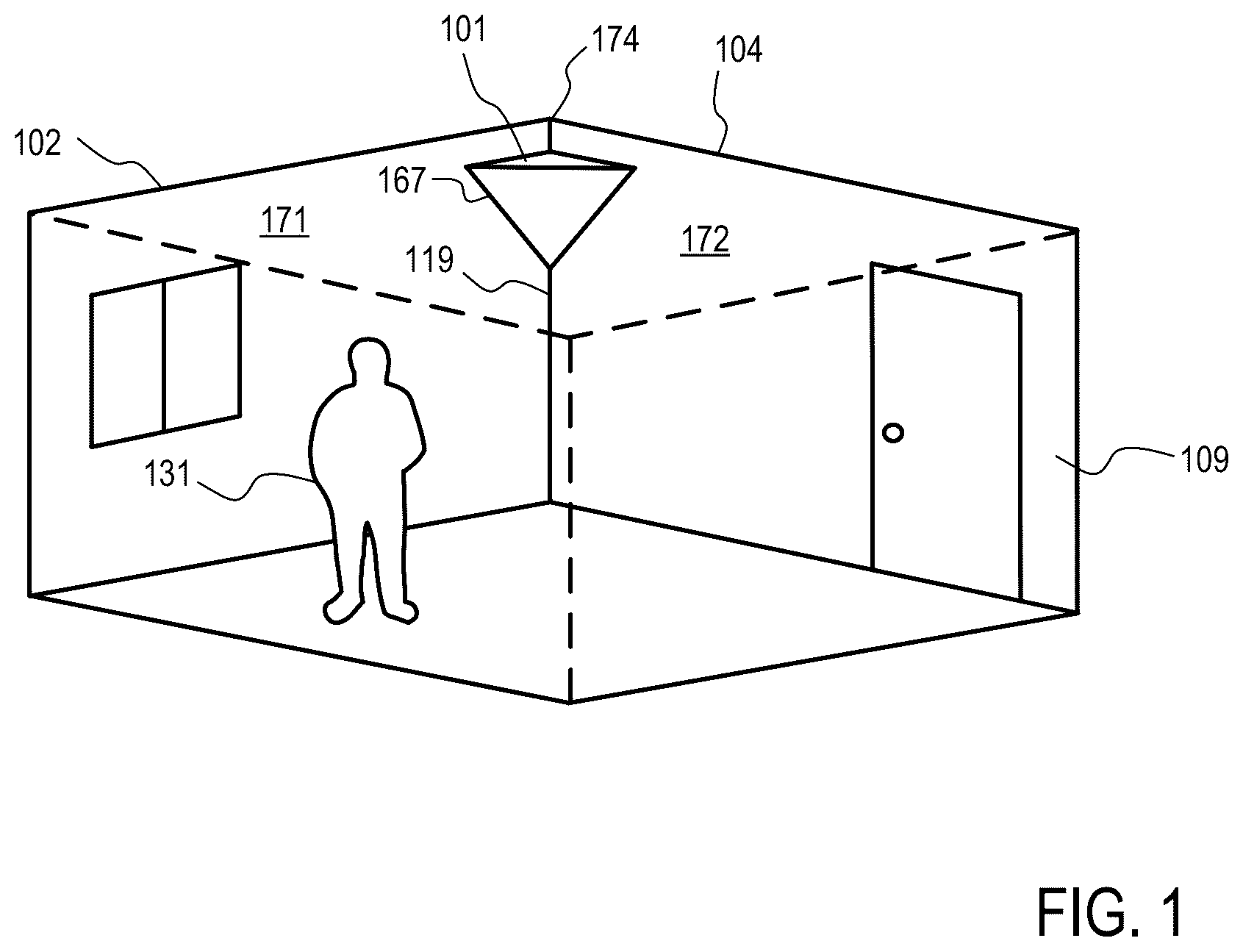 Patent US12375785 Figure 1 – Imaging apparatuses and enclosures
