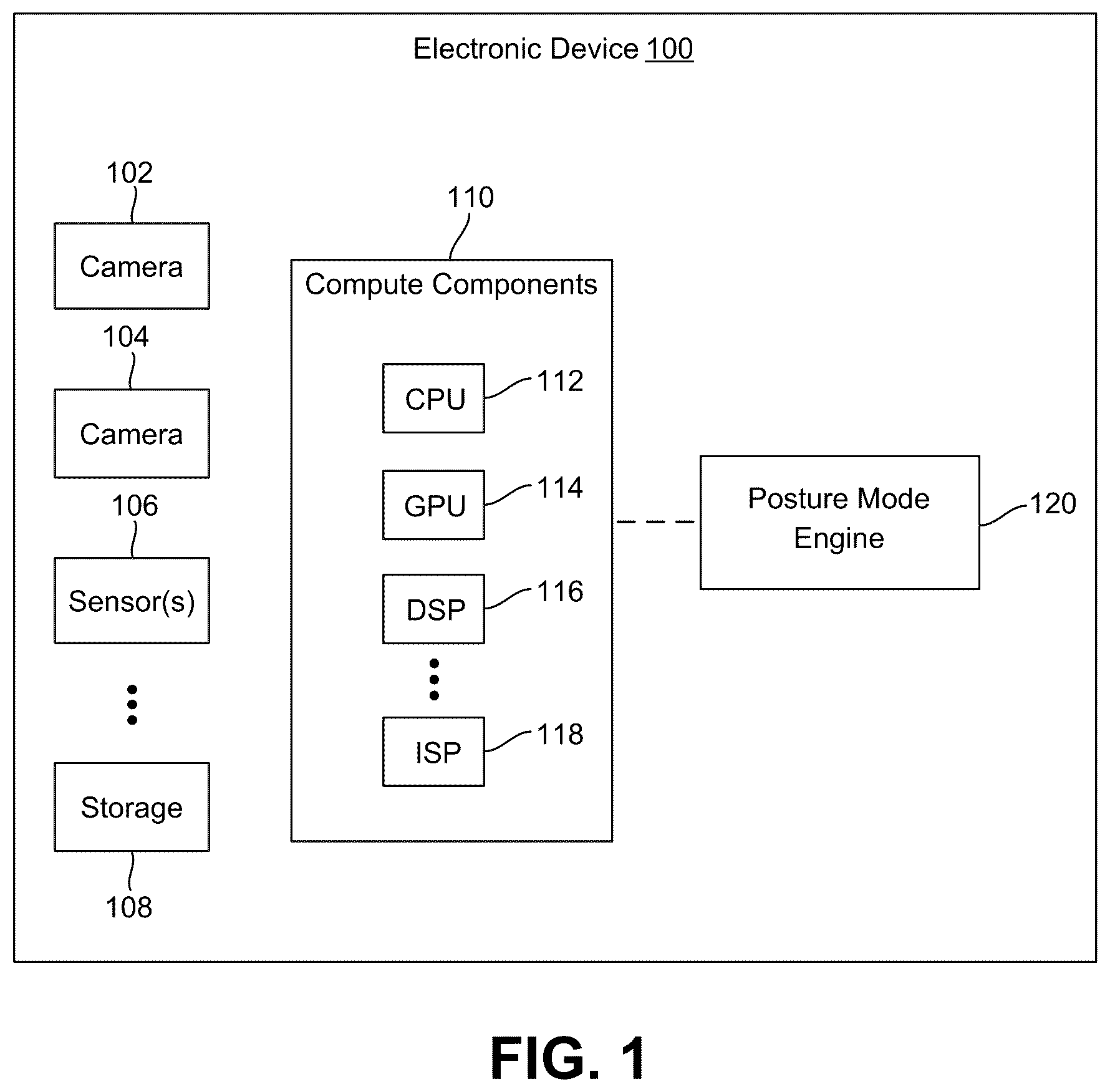 Patent US12375795 — Recommendations for image capture — Figure 1