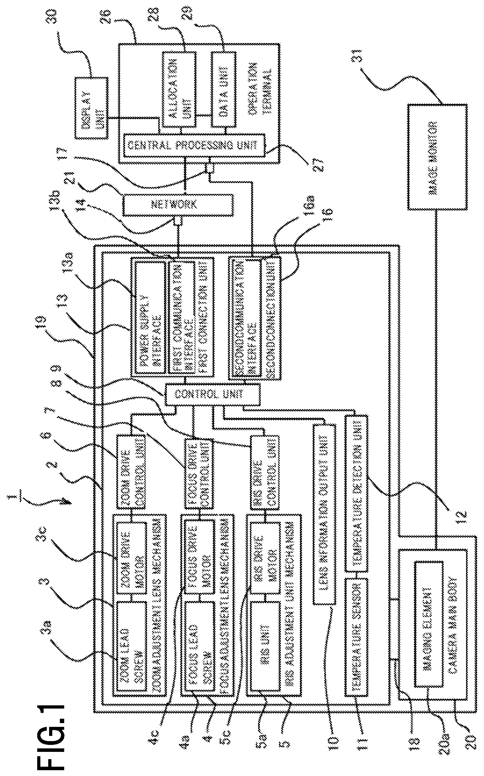 Patent US12375800 — Lens device, lens device embedded system, lens device embedded inspection device, and operation program — Figure 1