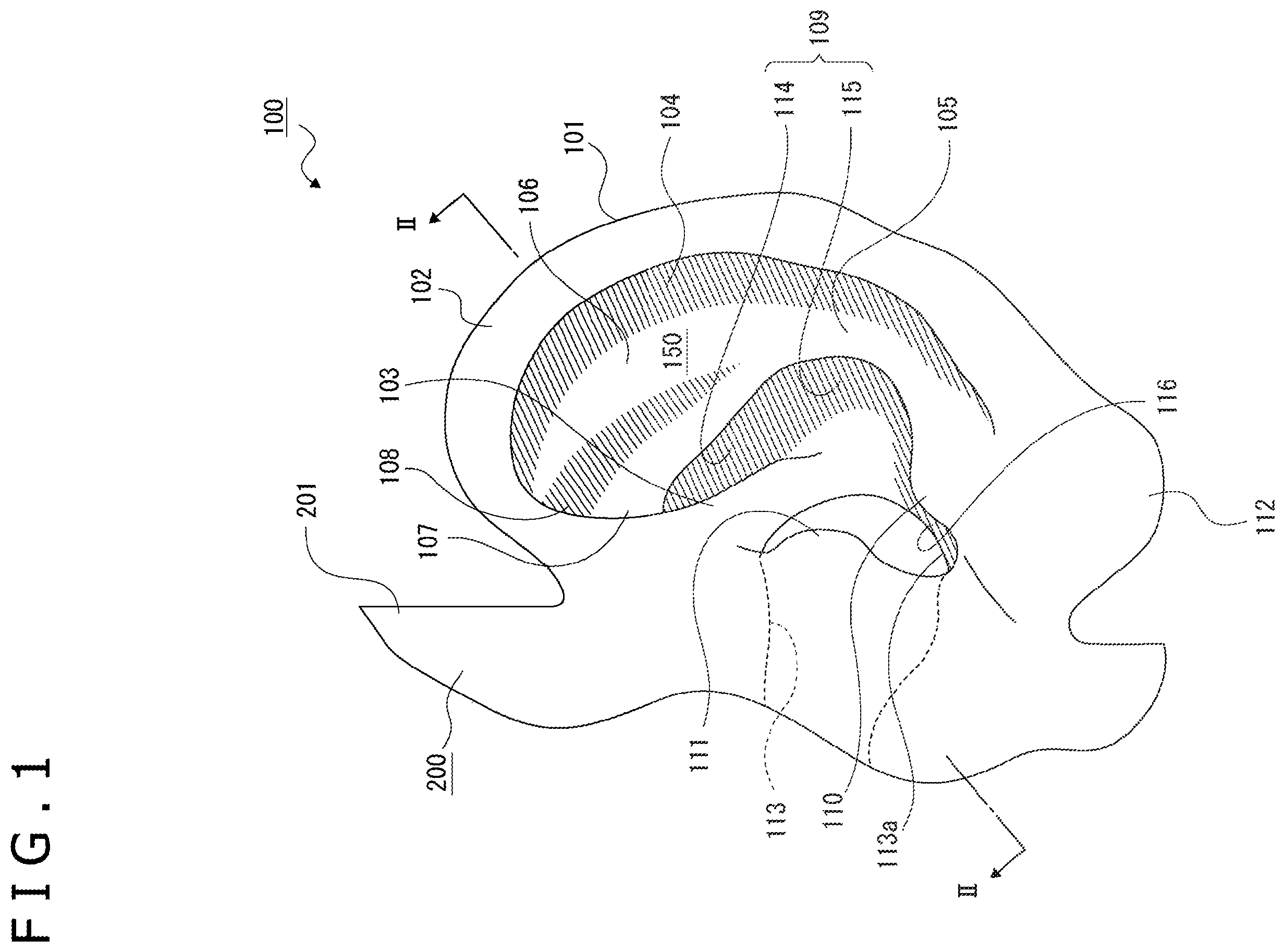 Patent US12375843 — Sound output device — Figure 1