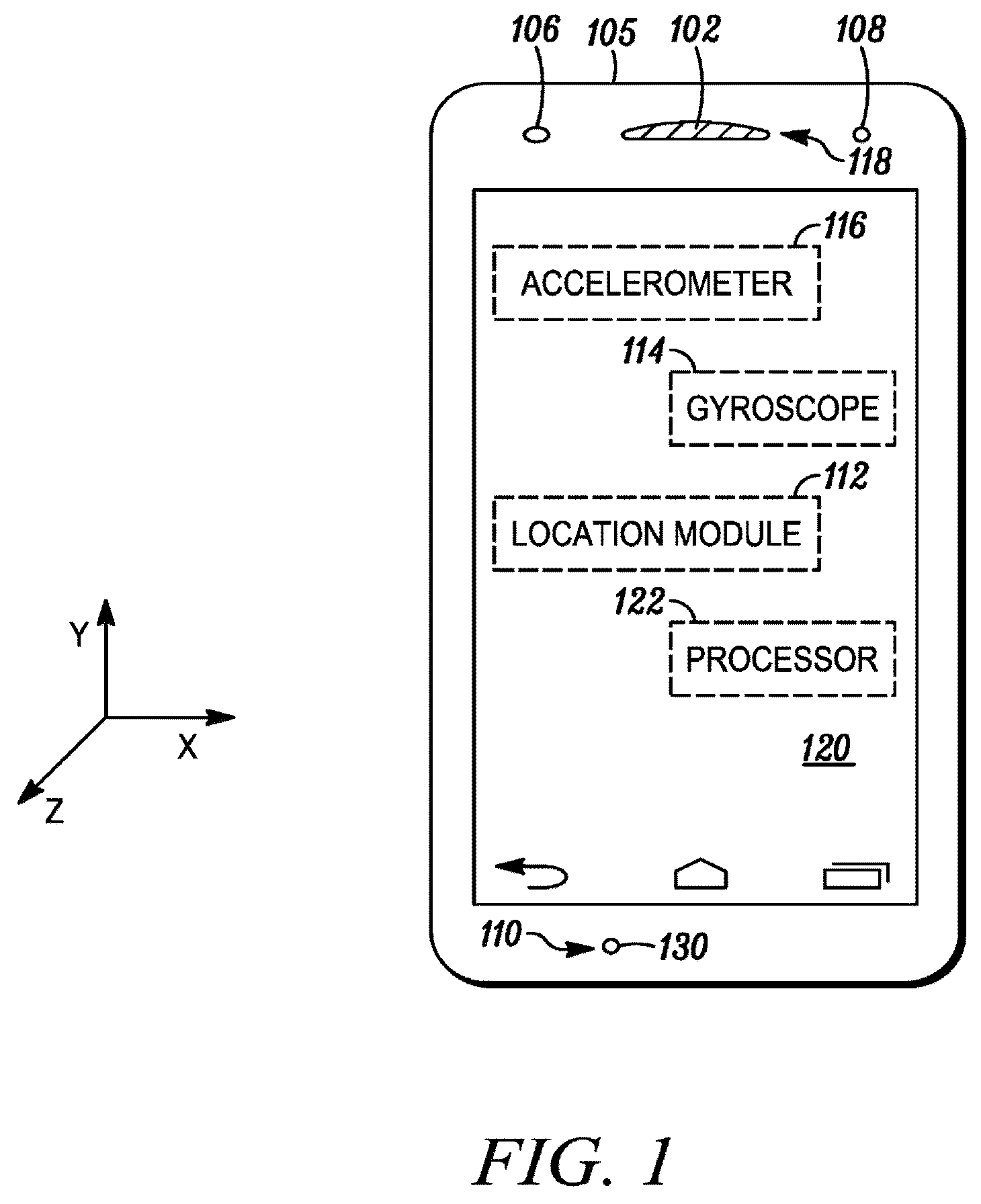 Patent US12375863 Figure 1 – Systems and methods for equalizing audio for playback on an electronic device