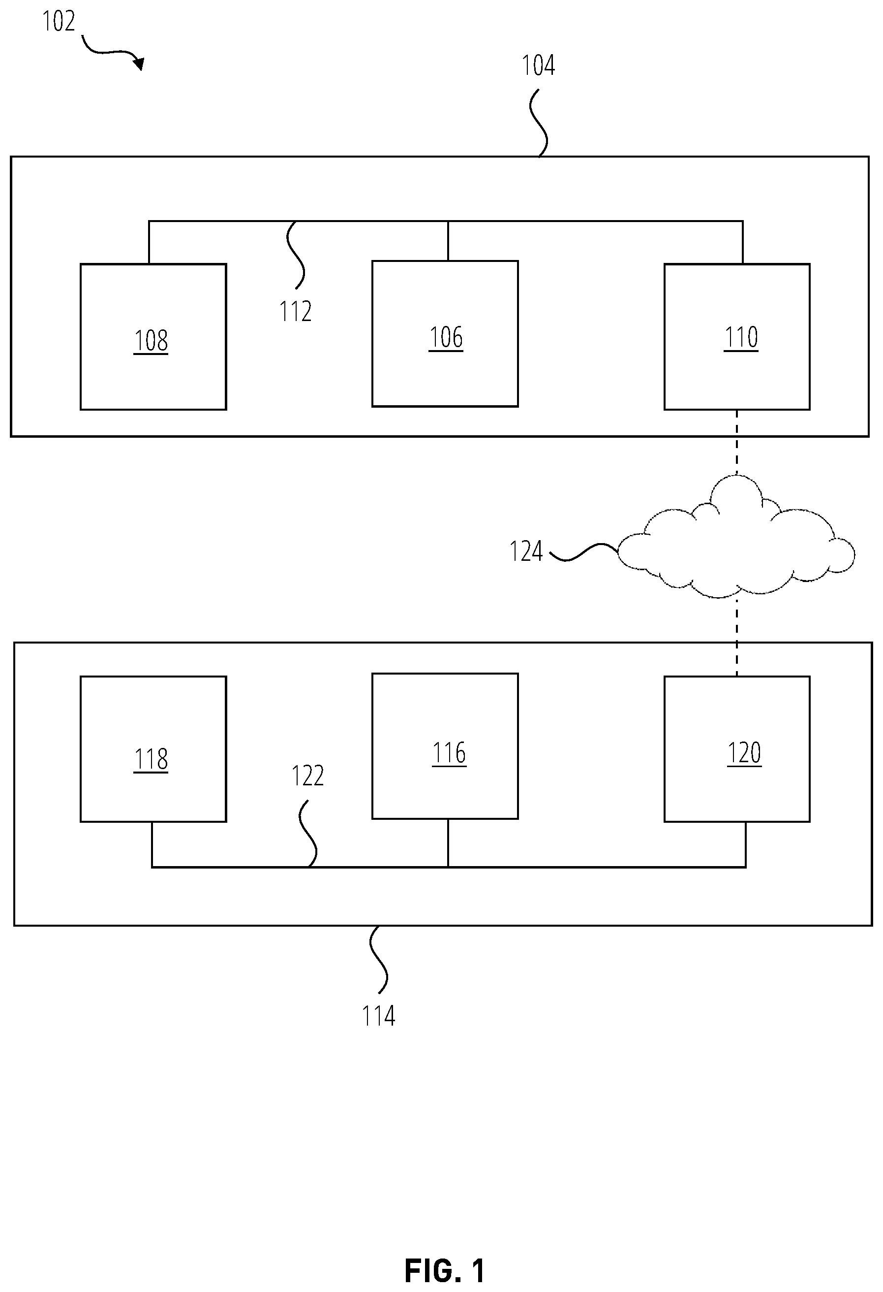 Patent US12375890 — System and method for managing access to a push-to-talk-over-cellular communication network — Figure 1