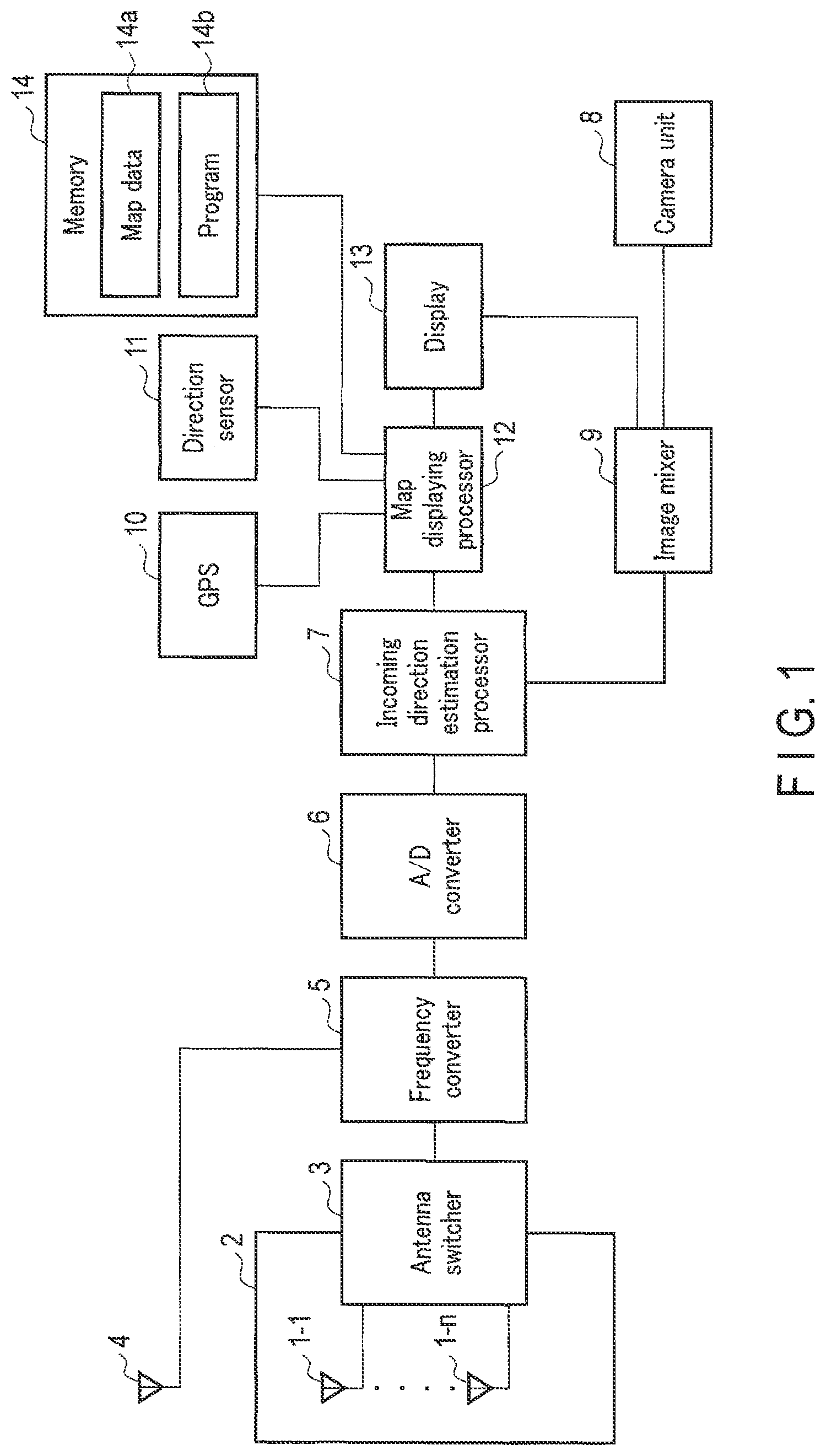 Patent US12375939 — Radio wave emission source visualization apparatus and band expansion method — Figure 1