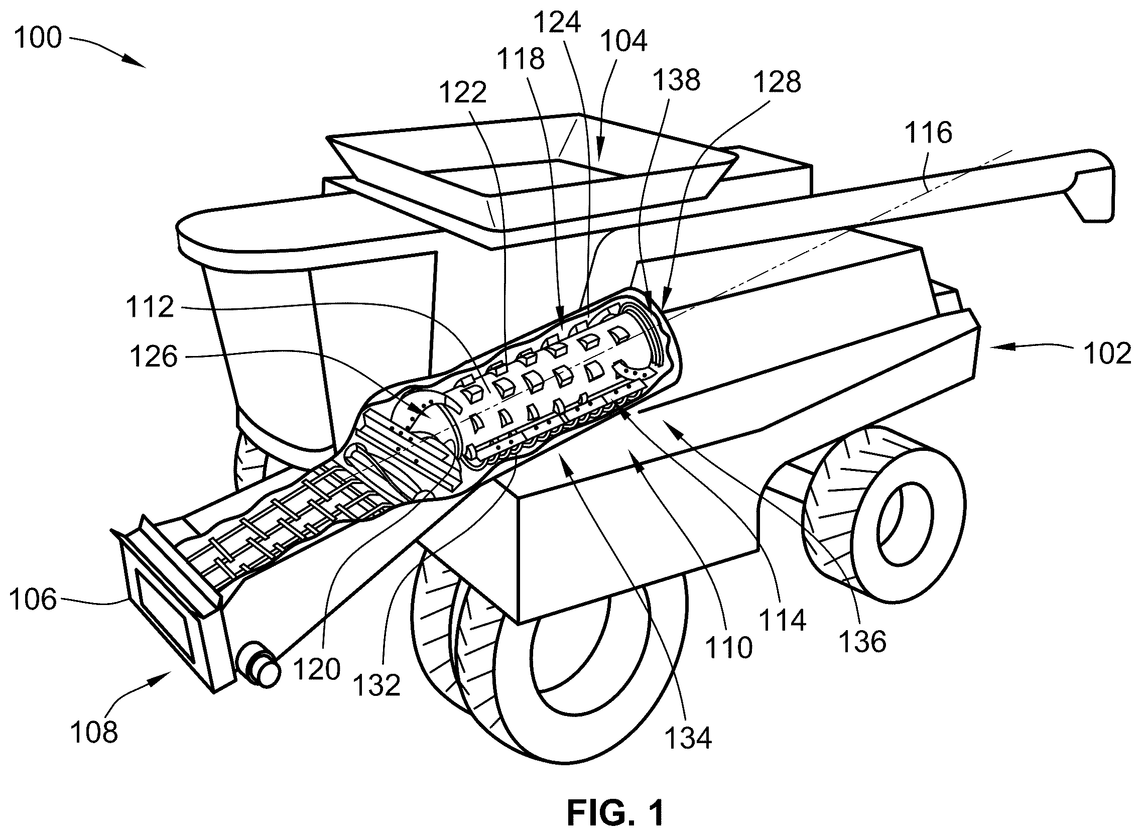 Patent US12376527 — Concave with adjustable openings — Figure 1
