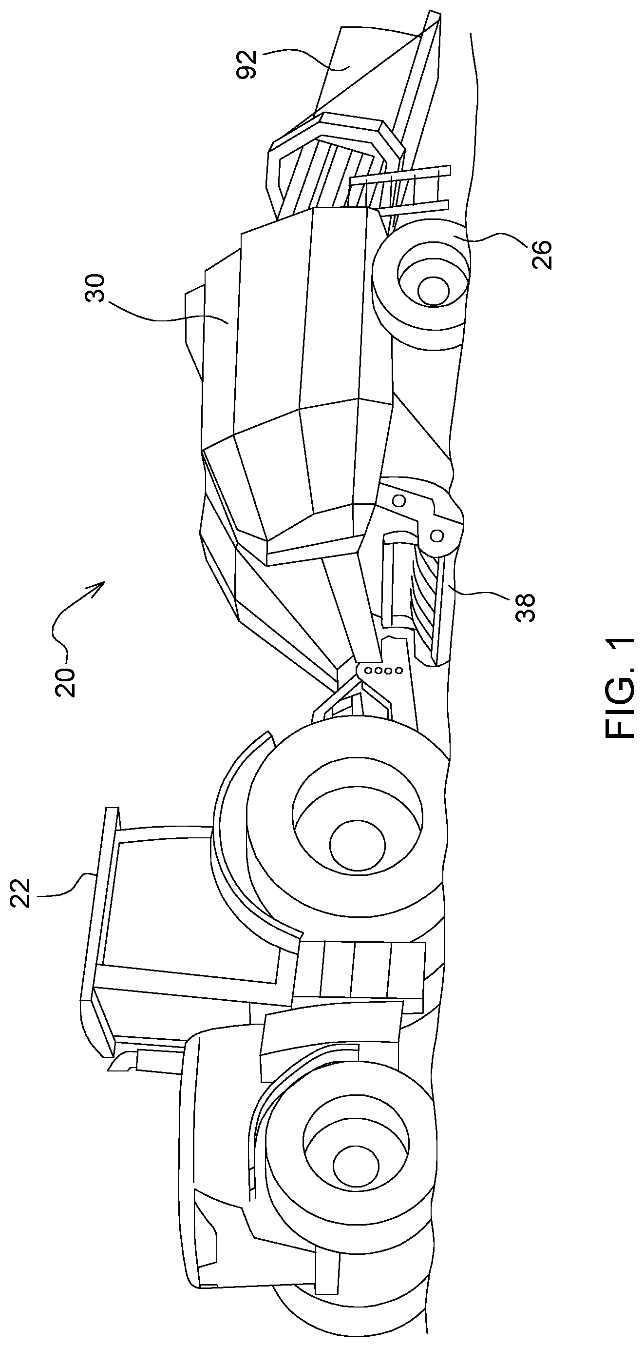 Patent US12376529 — Baler implement with twine delivery system — Figure 1