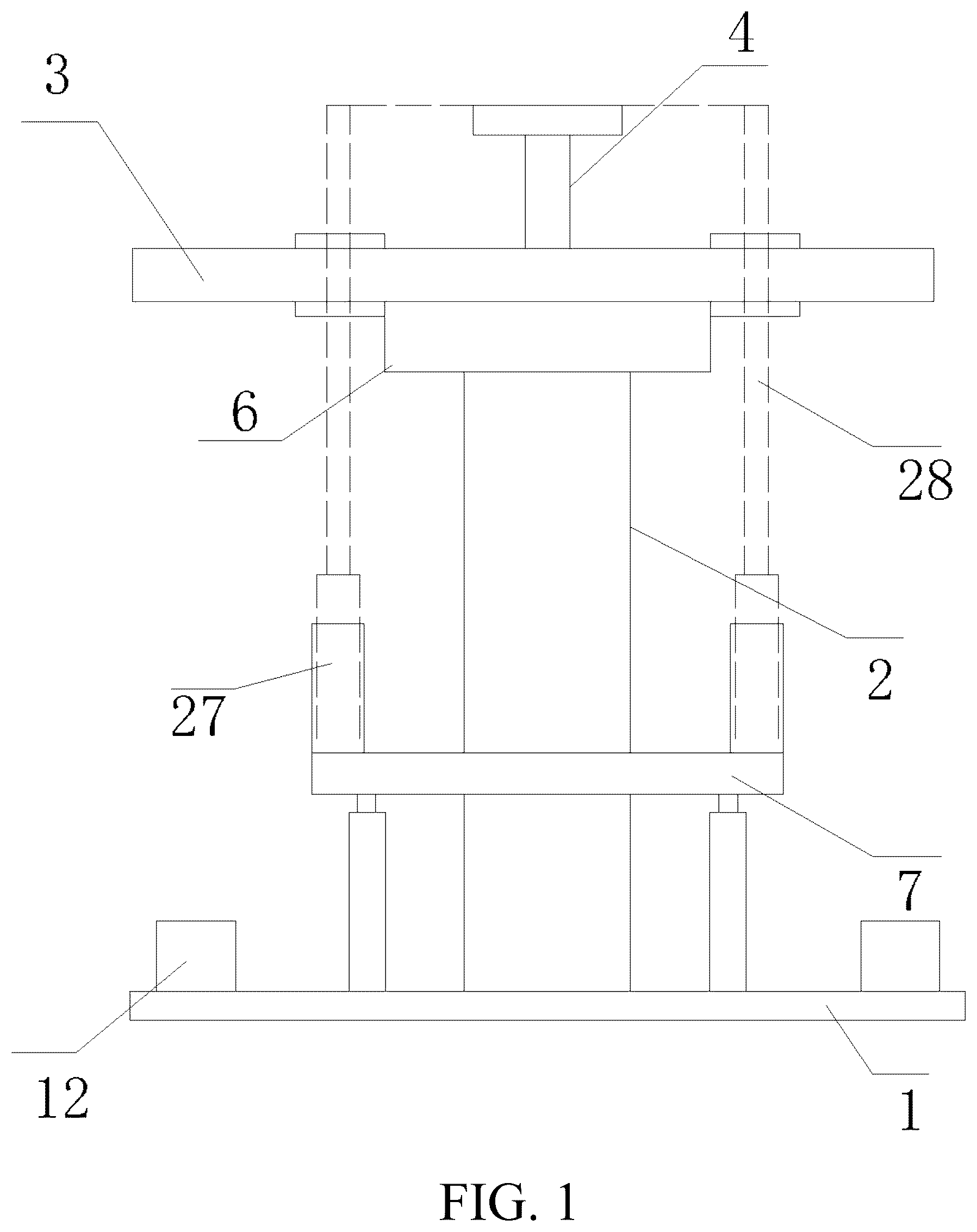 Patent US12376557 Figure 1 – Rapid cleaning system of milking cups in milking hall