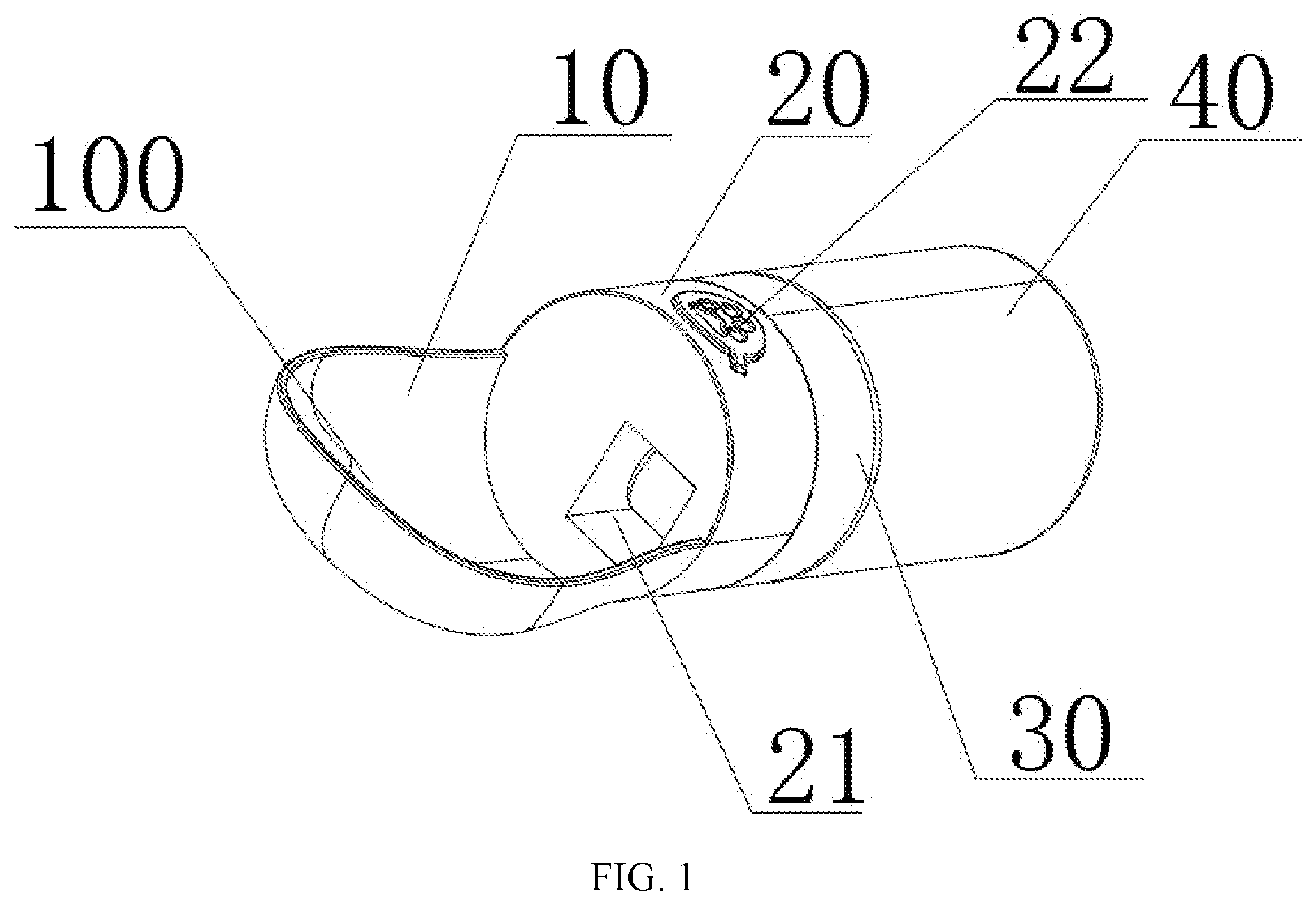 Patent US12376561 — Pet feeding-training device — Figure 1