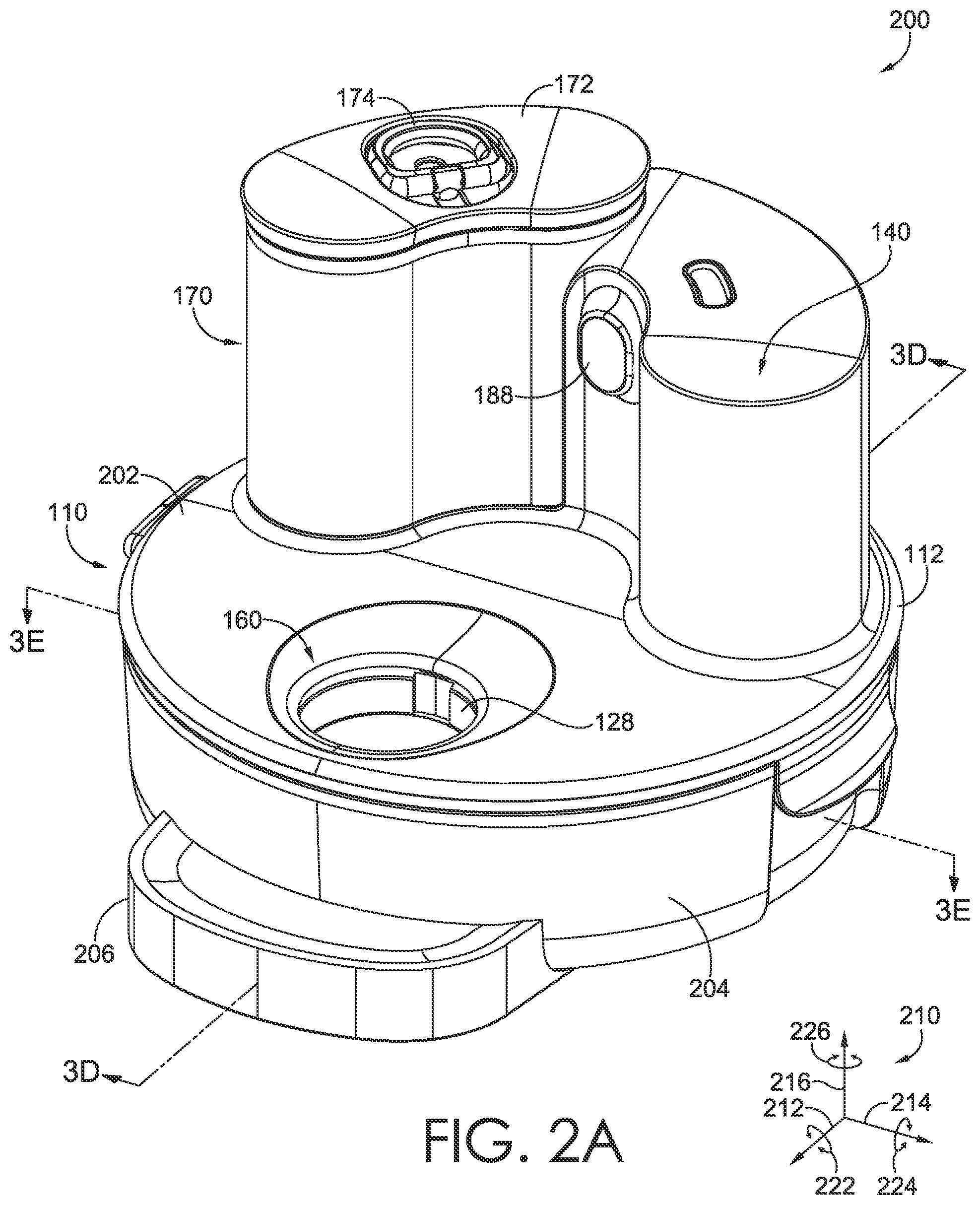 Patent US12376562 Figure 2 – Automatic animal feeding system for rotating disposal compartment components