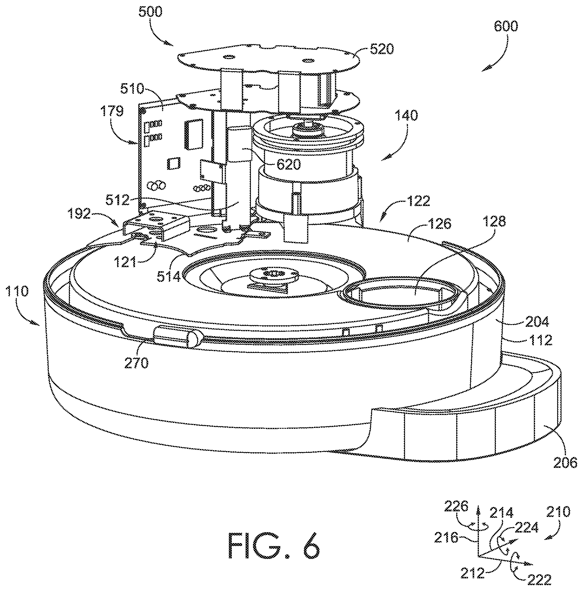 Patent US12376562 Figure 18 – Automatic animal feeding system for rotating disposal compartment components