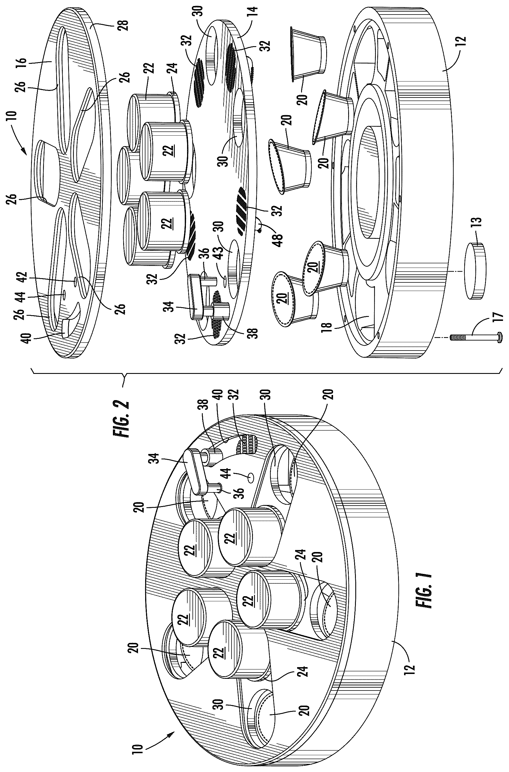 Patent US12376566 Figure 1 – Pet toy