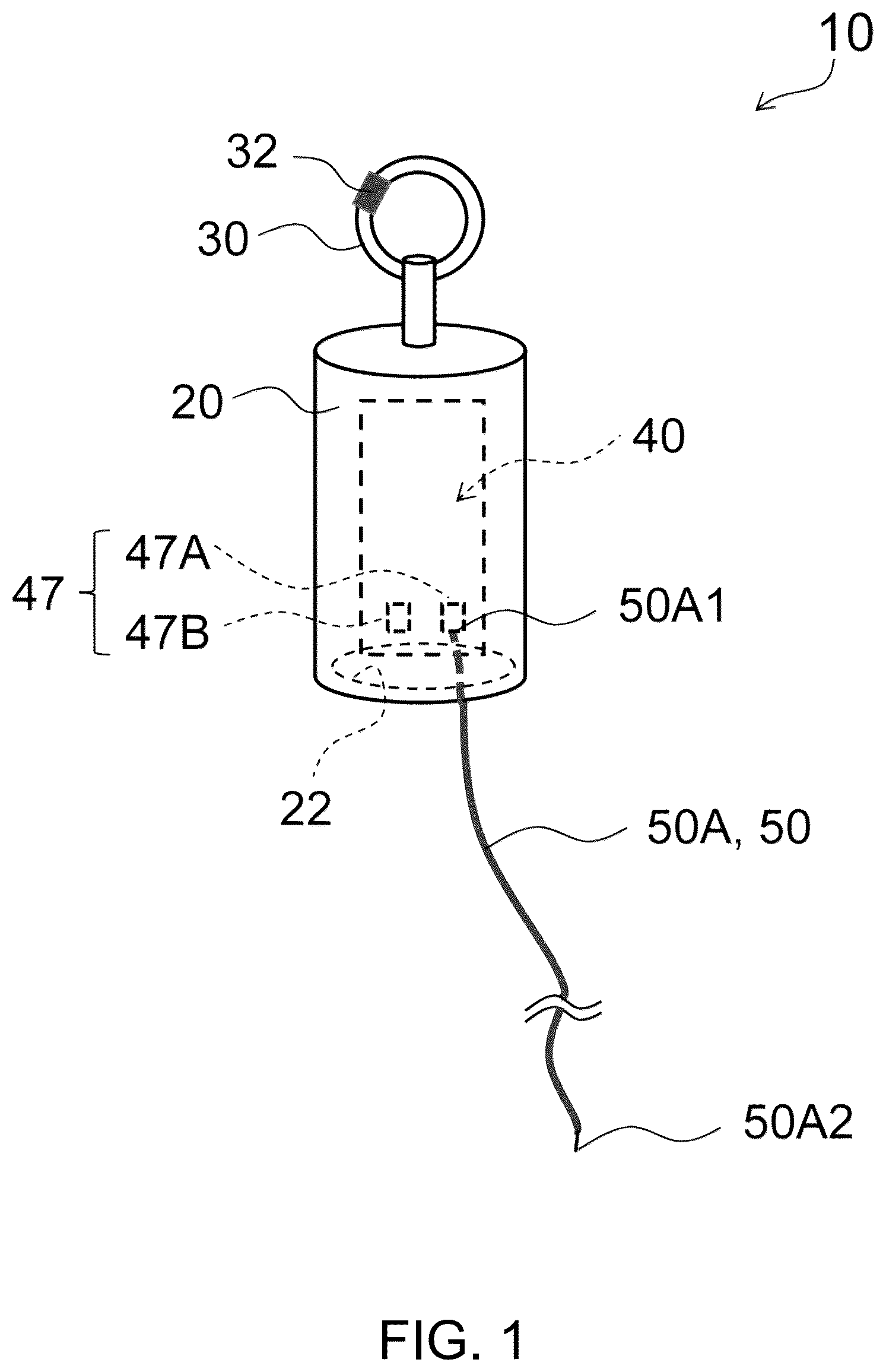 Patent US12376583 — Electric device and electric field barrier forming device — Figure 1