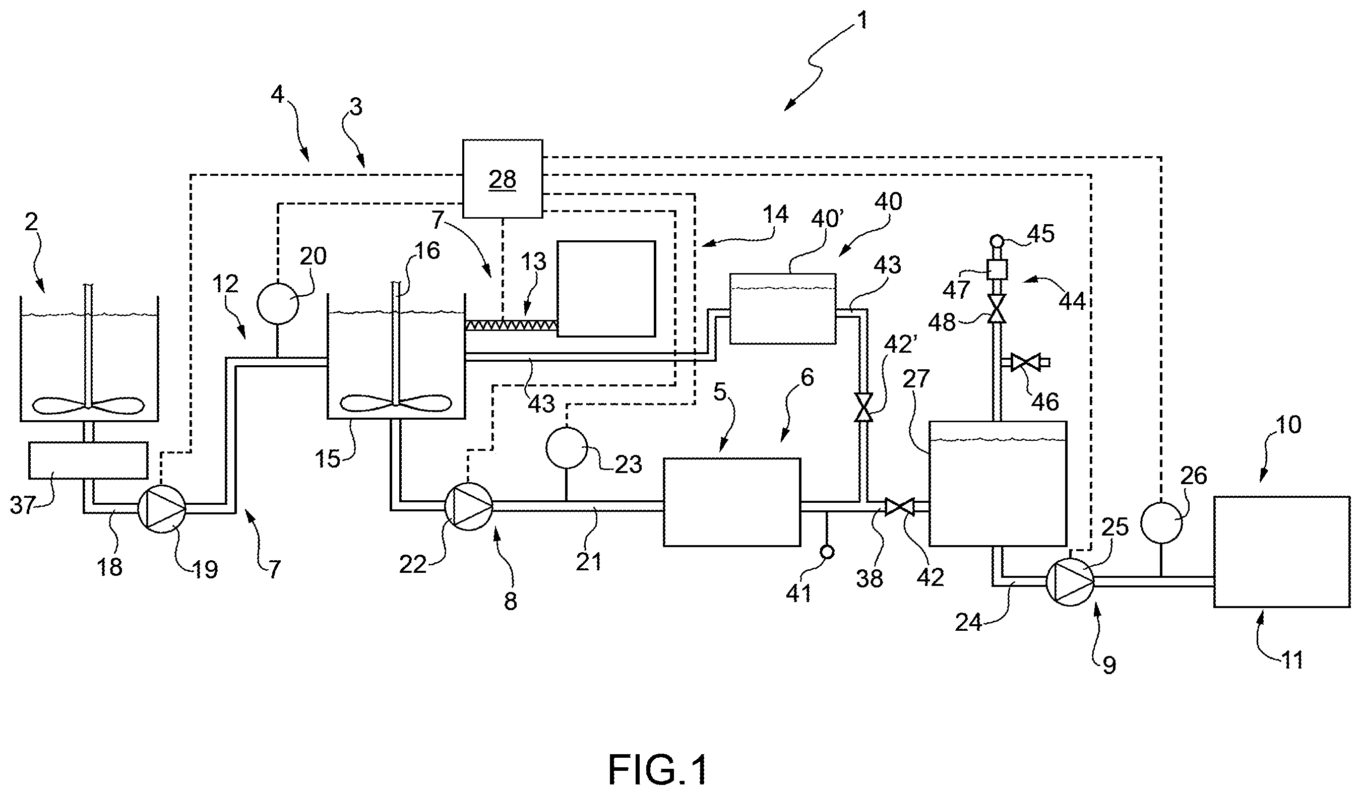 Patent US12376600 — Method and plant for preparing a food product — Figure 1
