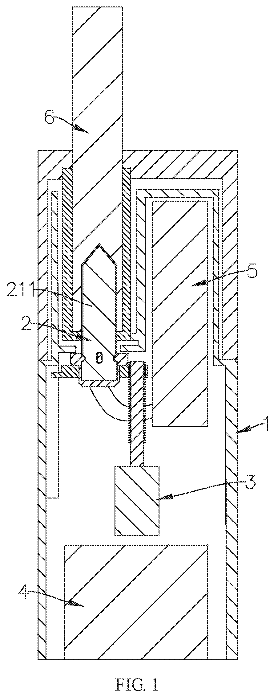 Patent US12376624 — Low-temperature baked device — Figure 1