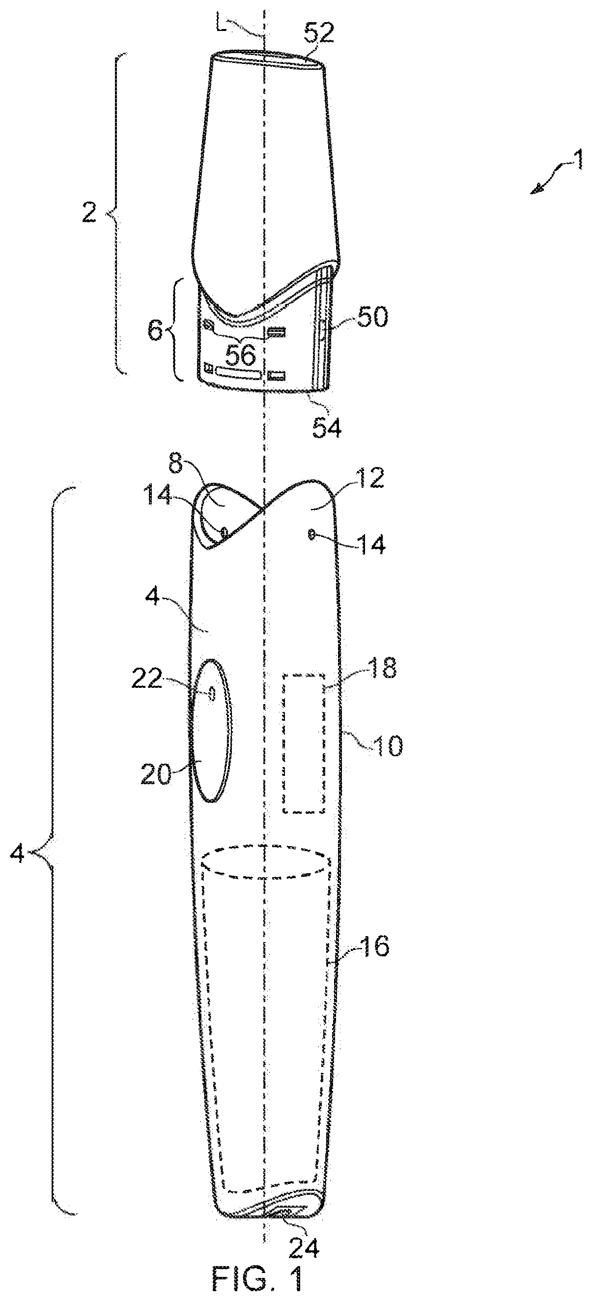 Patent US12376626 — Aerosol provision systems — Figure 1