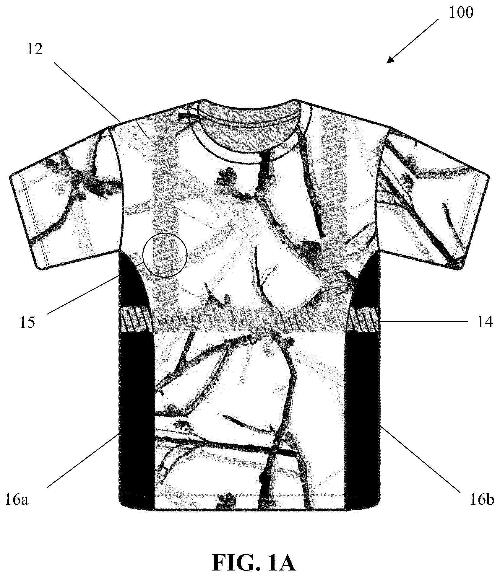 Patent US12376631 — Fashionable high-visibility safety apparel — Figure 1