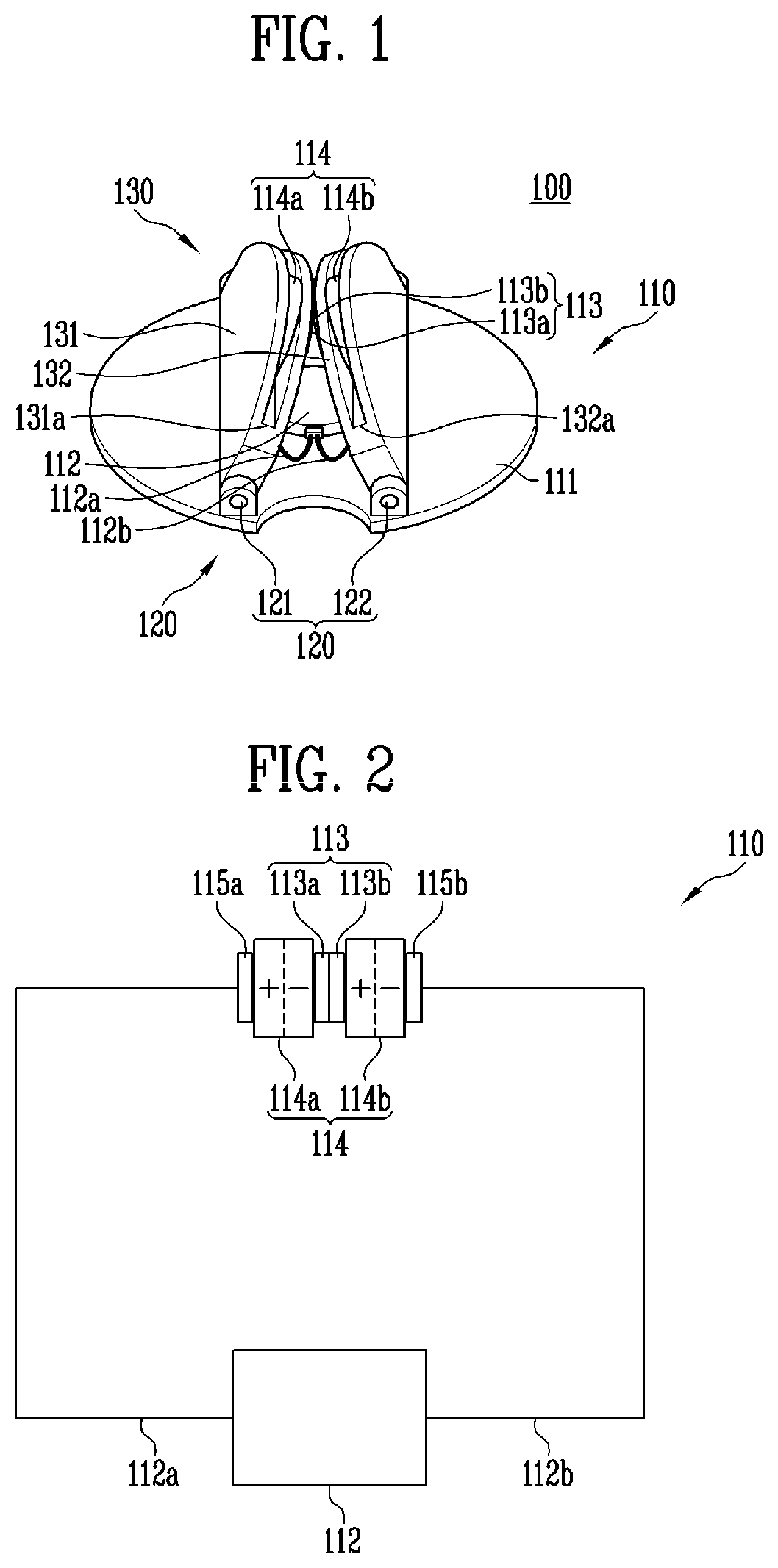 Patent US12376664 — Vibrating module and makeup tool including same — Figure 1