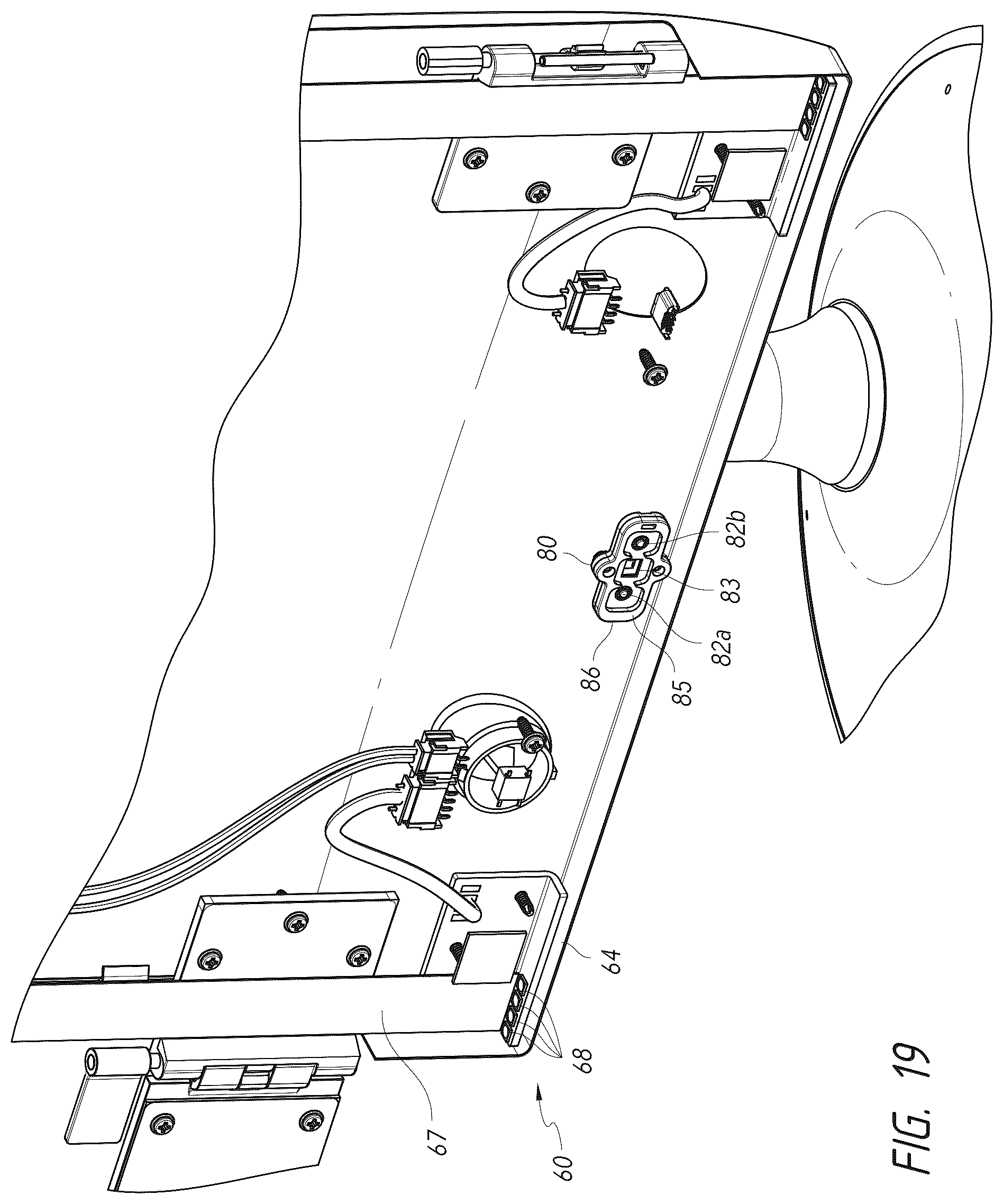 Patent US12376668 Figure 18 – Vanity mirror with second mirror assembly magnetically attached thereto