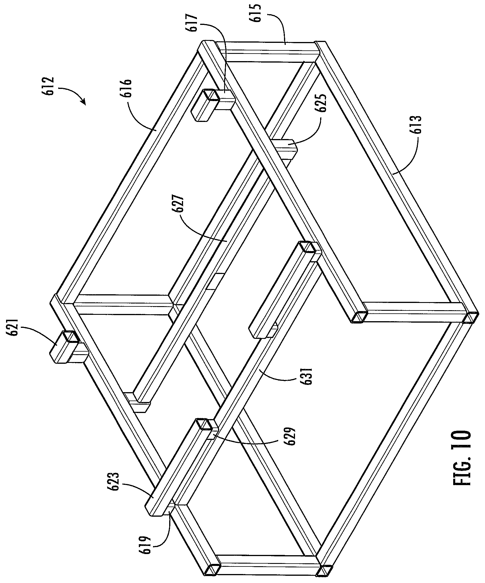 Patent US12376678 Figure 14 – Locker with reclining seat and roll-up door