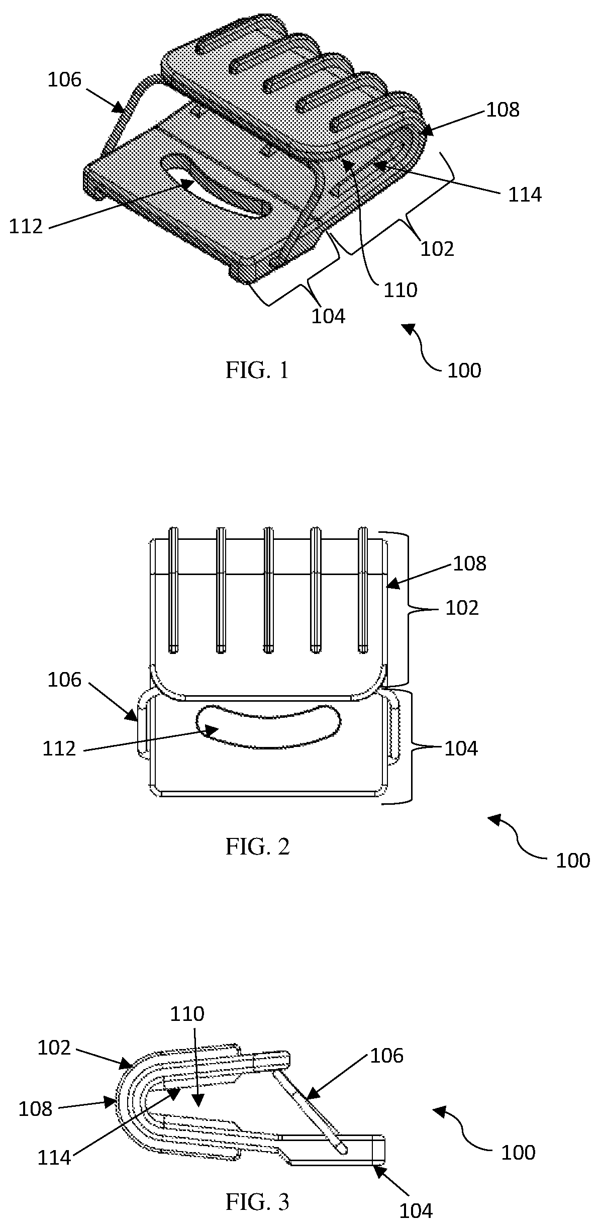 Patent US12376695 — Catenary wire hook attachment for hanging articles over a horizontal wire — Figure 1
