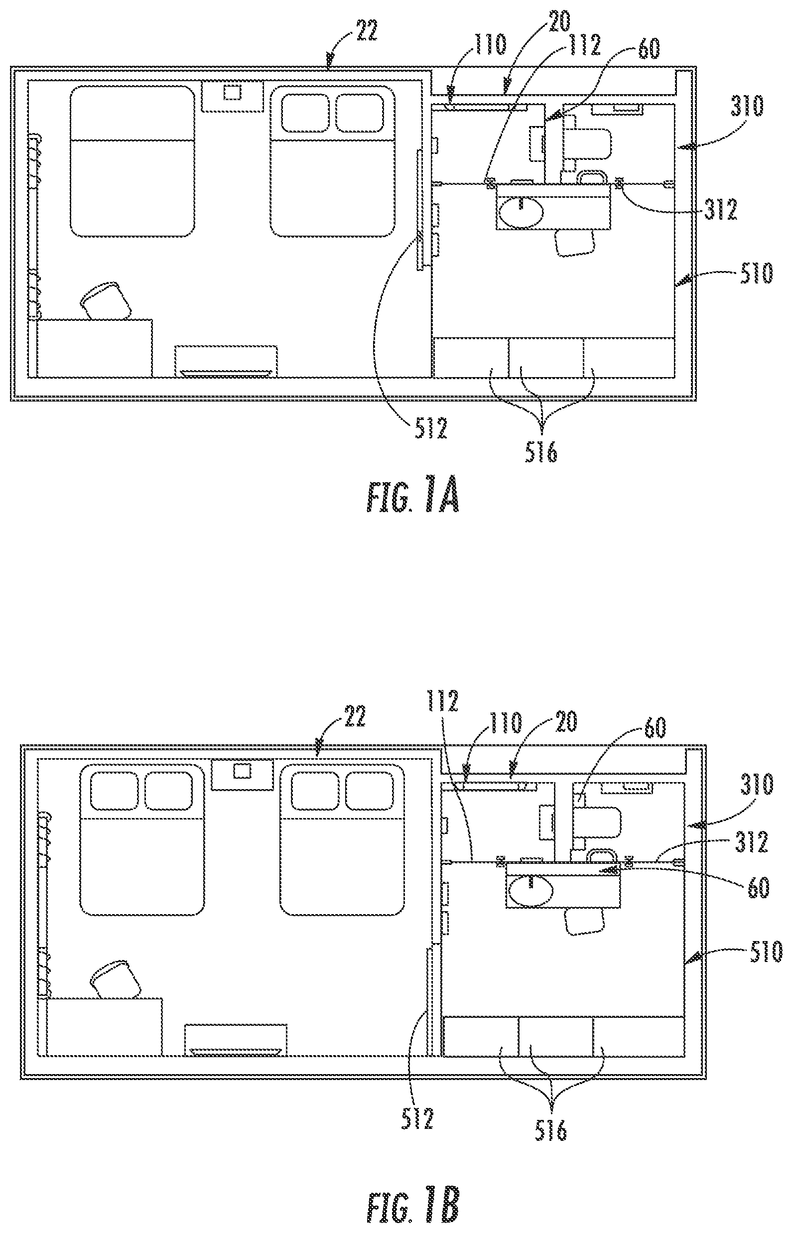 Patent US12376709 — Bathroom fixtures and components — Figure 1