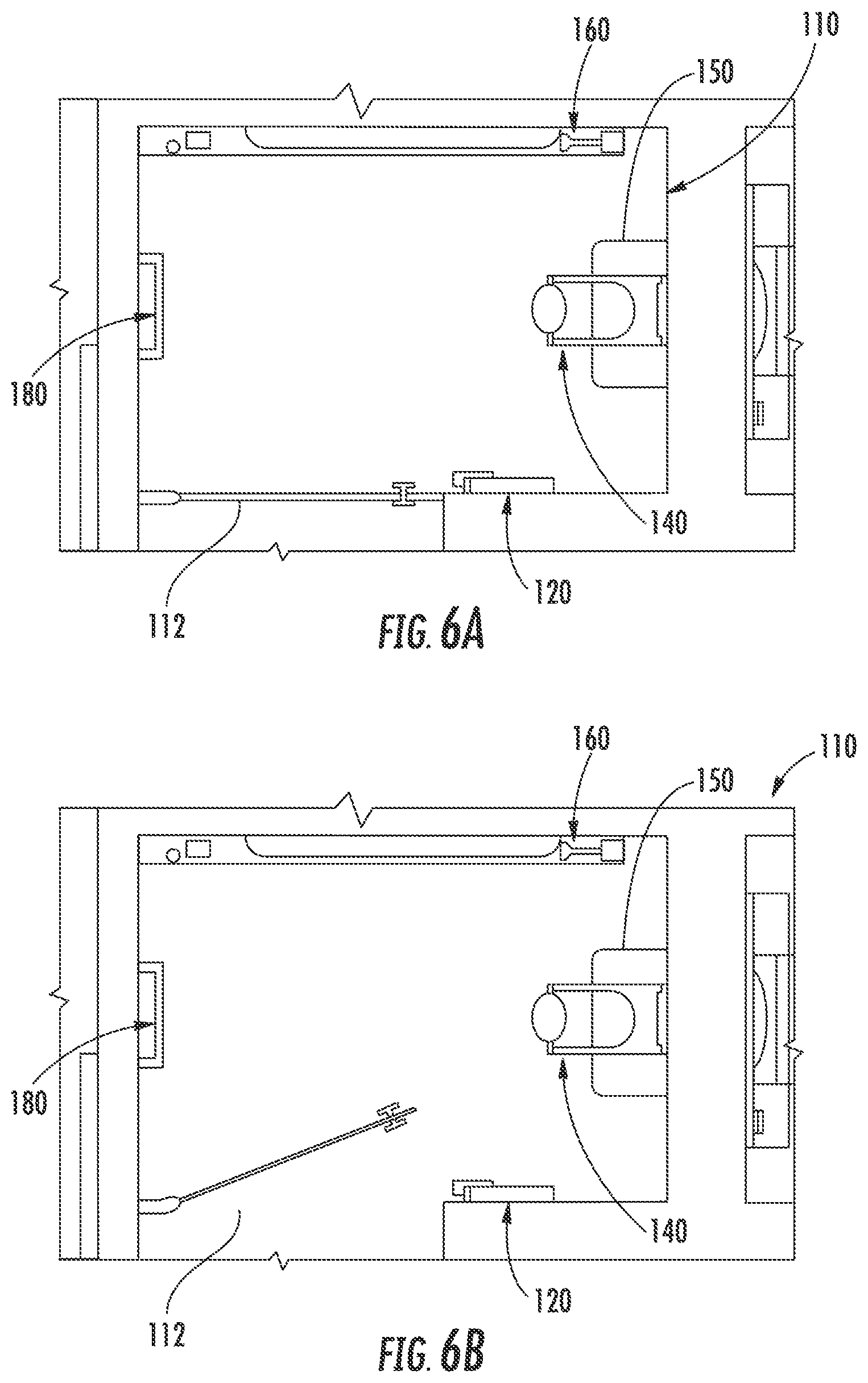 Patent US12376709 Figure 6 – Bathroom fixtures and components