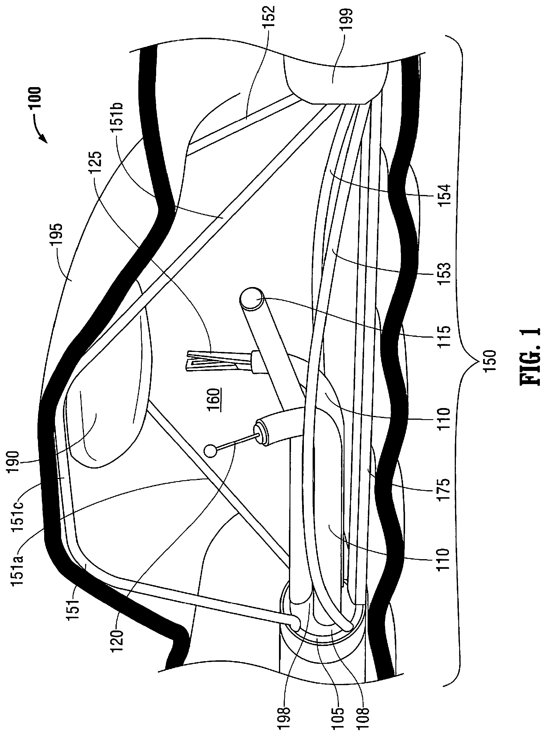 Patent US12376737 Figure 1 – Tissue retractor for minimally invasive surgery