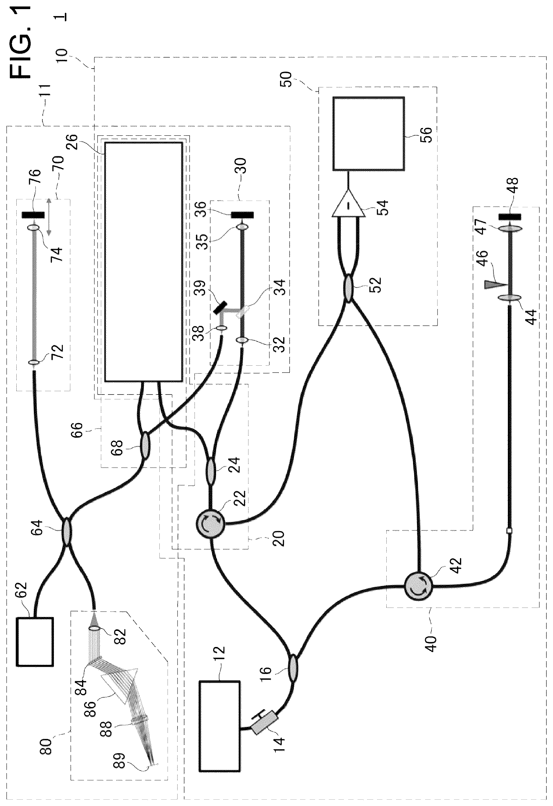 Patent US12376743 — Ophthalmic device — Figure 1