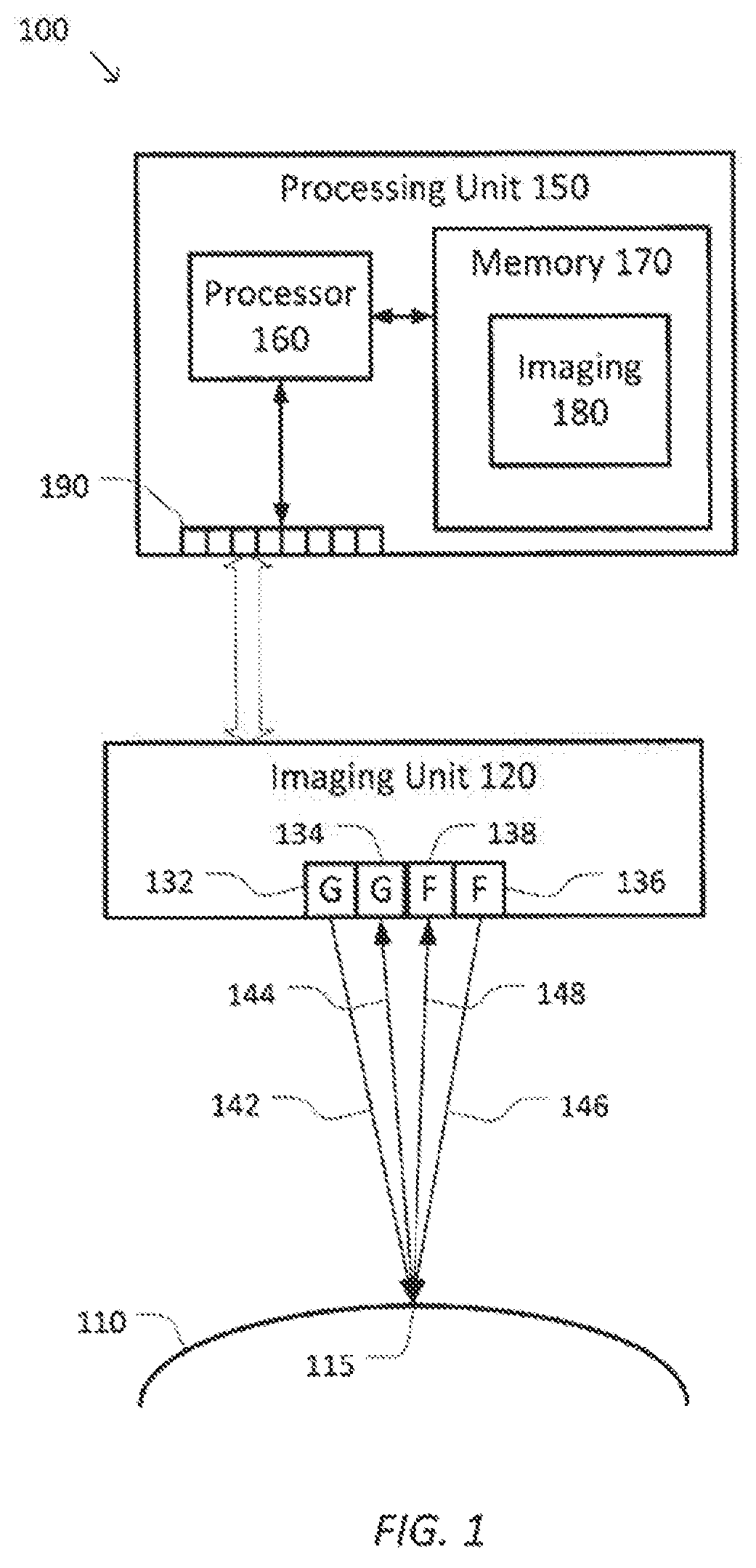 Patent US12376749 — System and method for specular reflection detection and reduction — Figure 1