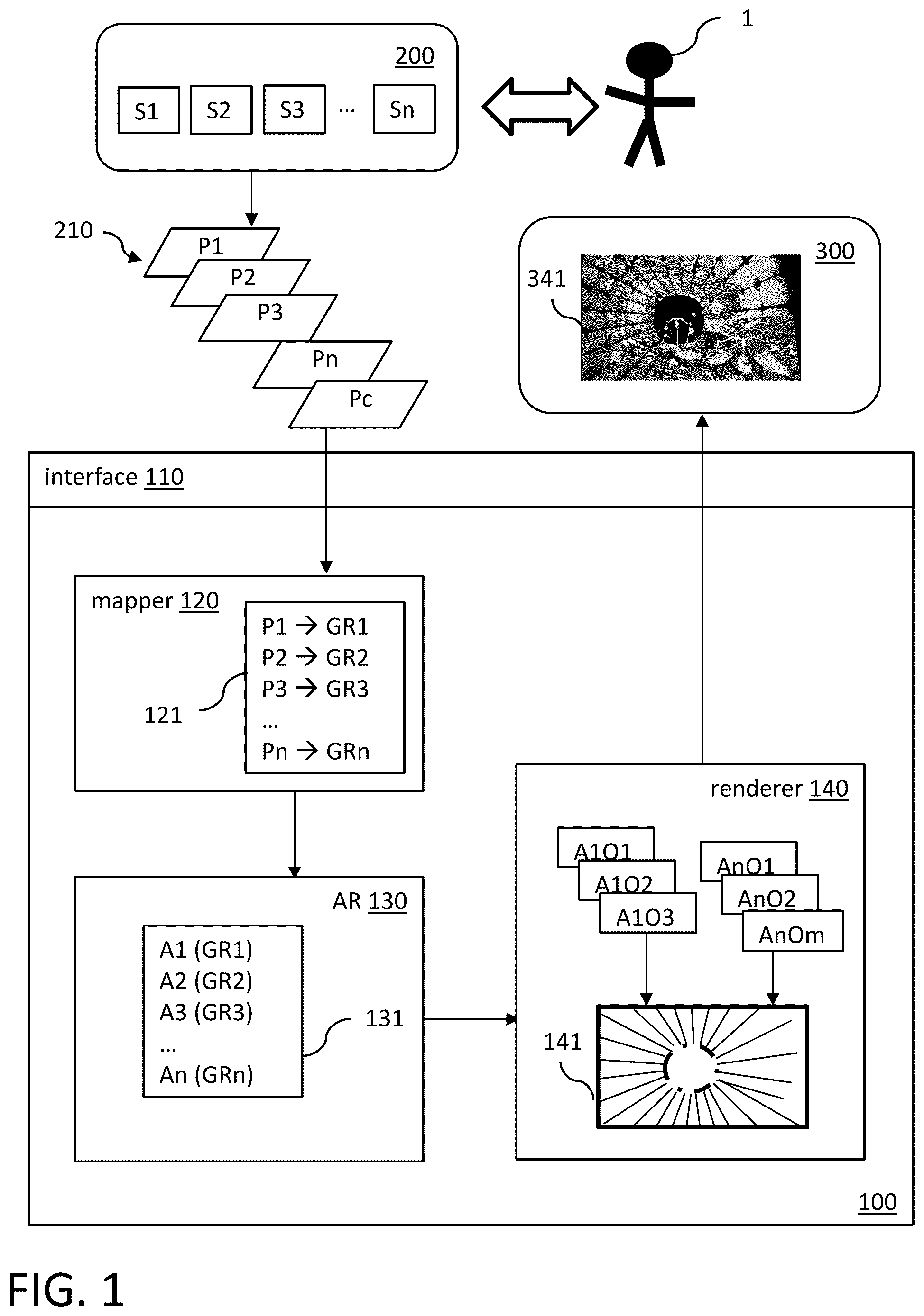 Patent US12376767 — Computer system and method for blood gas analysis support — Figure 1