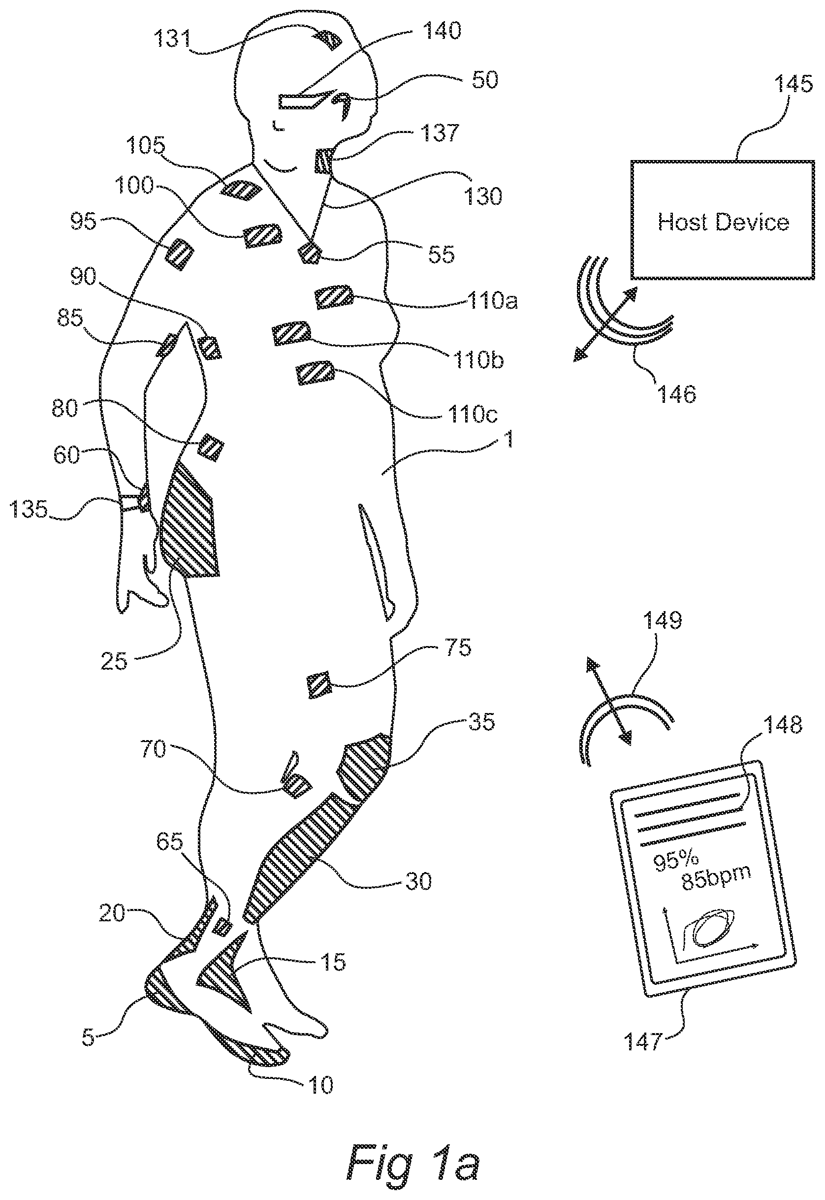 Patent US12376782 — Modular physiologic monitoring systems, kits, and methods — Figure 1