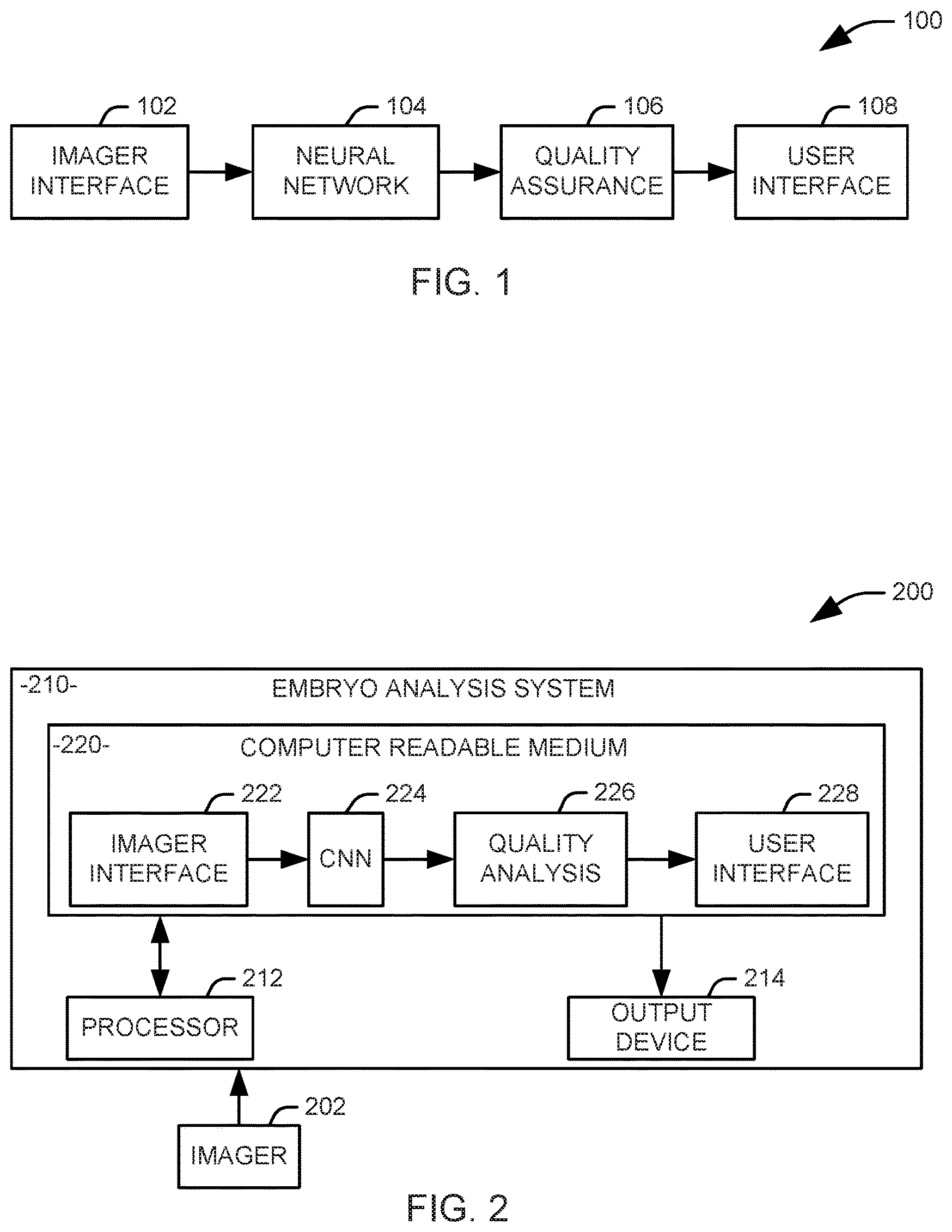 Patent US12376784 — Automated evaluation of quality assurance metrics for assisted reproduction procedures — Figure 1