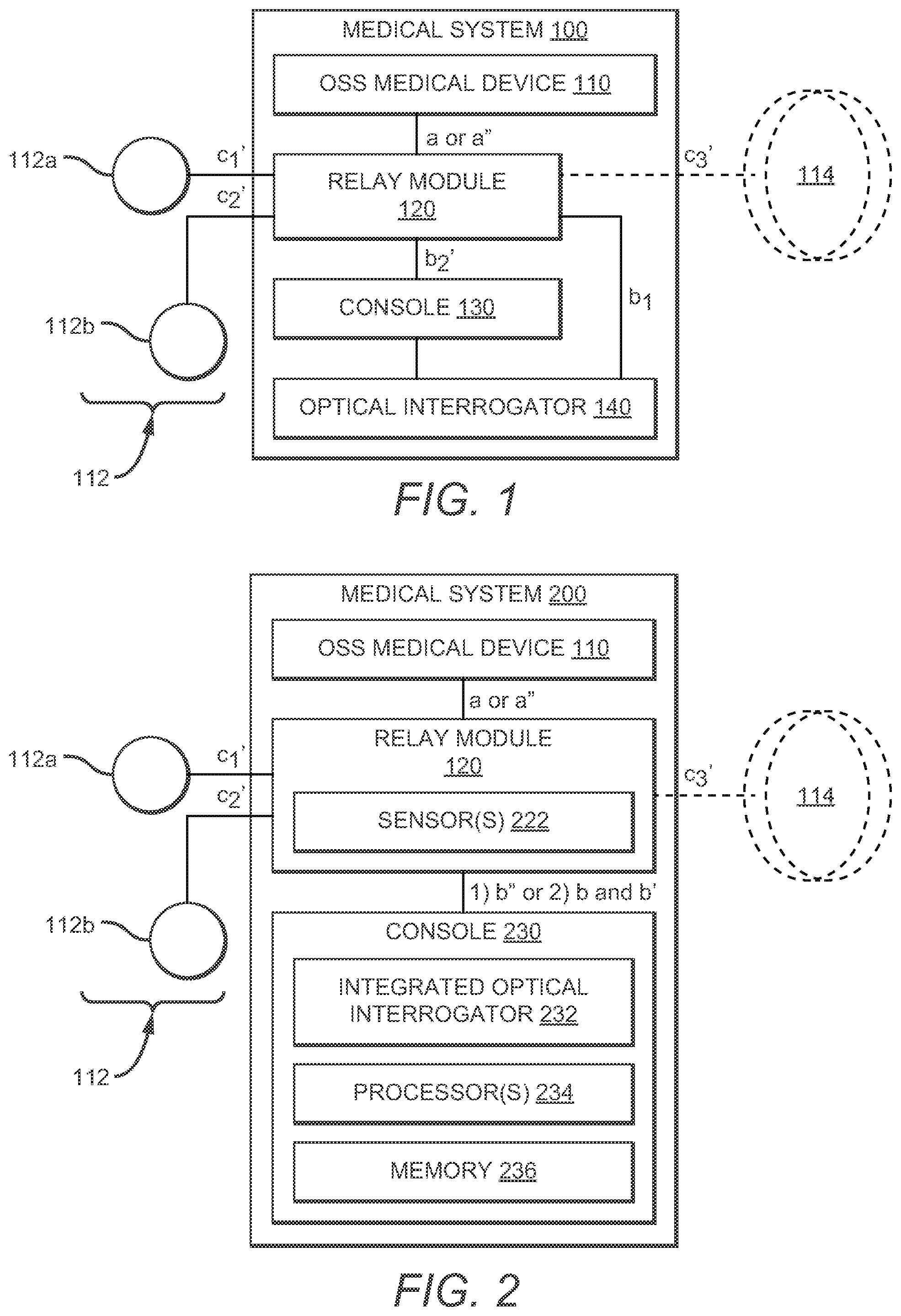 Patent US12376794 — Optical and electrical diagnostic systems and methods thereof — Figure 1