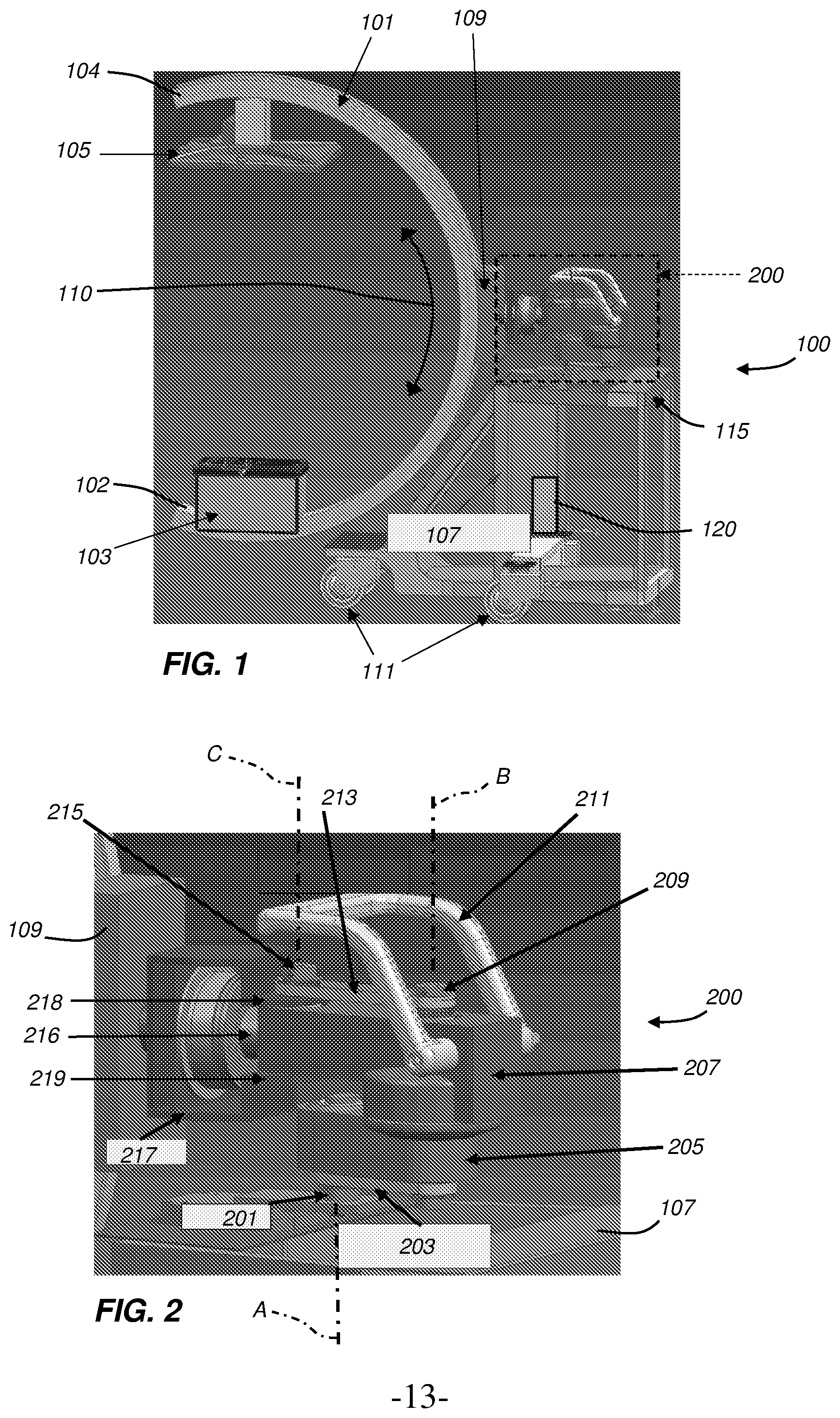 Patent US12376810 — Articulating arm for portable C-arm — Figure 1