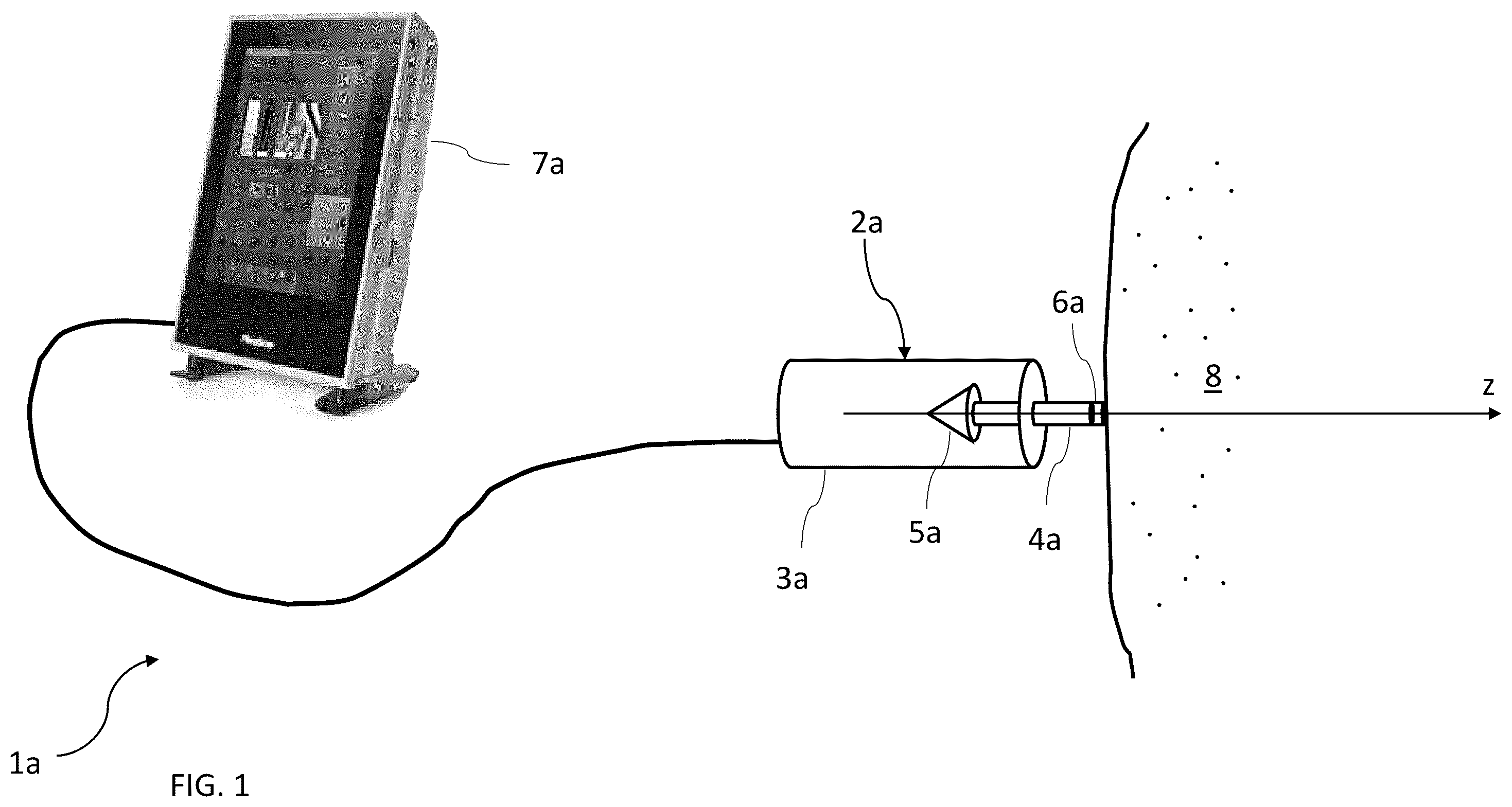 Patent US12376829 Figure 1 – Elastography device and method