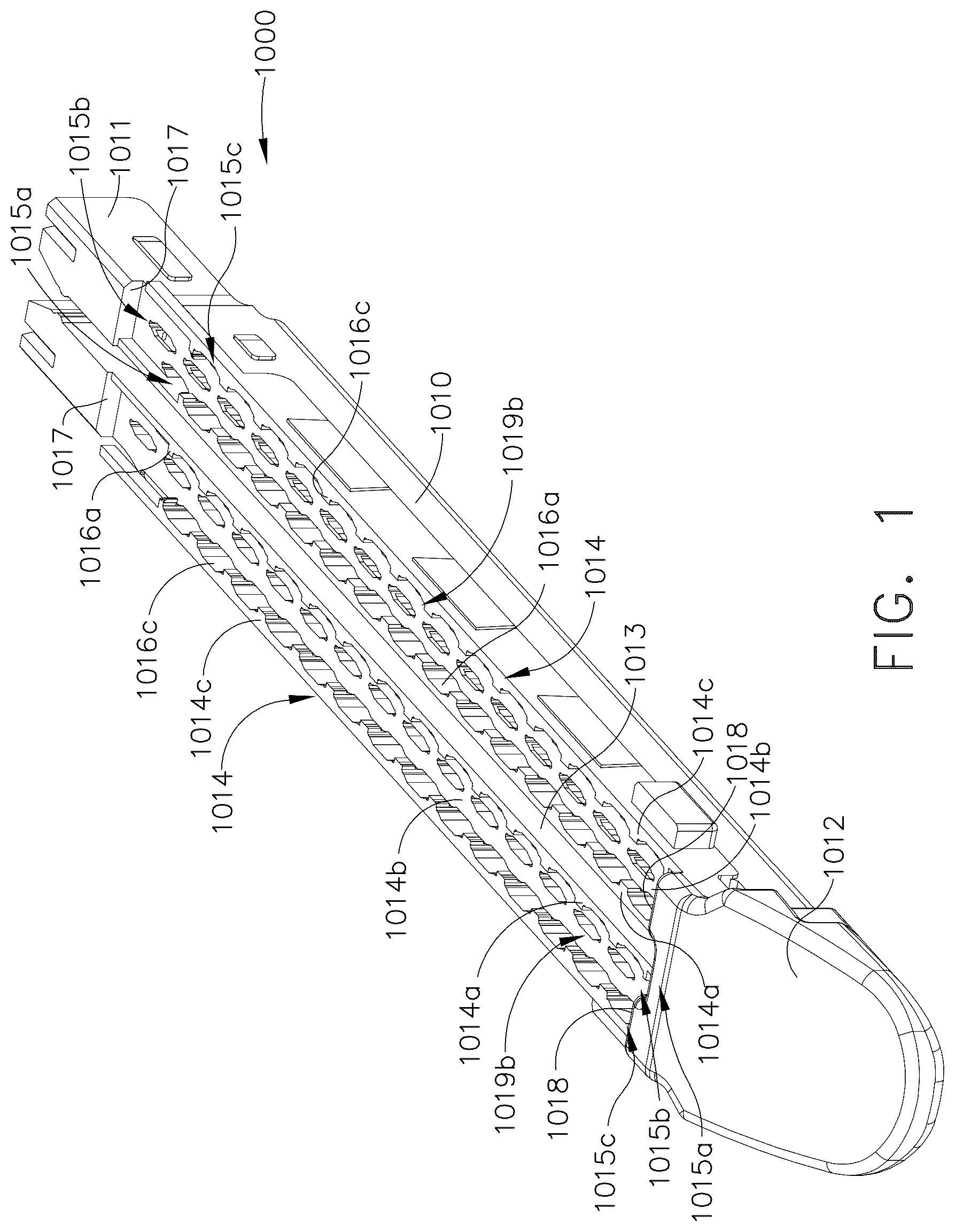 Patent US12376853 — Staple cartridge comprising a tissue thickness compensator — Figure 1