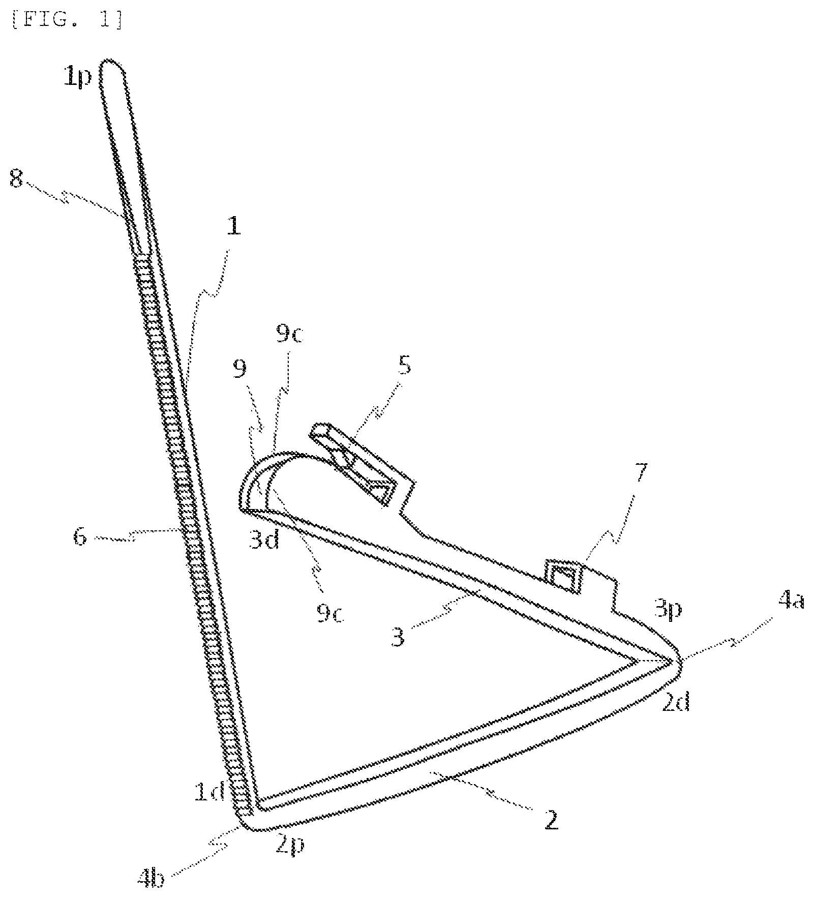 Patent US12376864 — Medical instrument suitable for ligature or similar — Figure 1