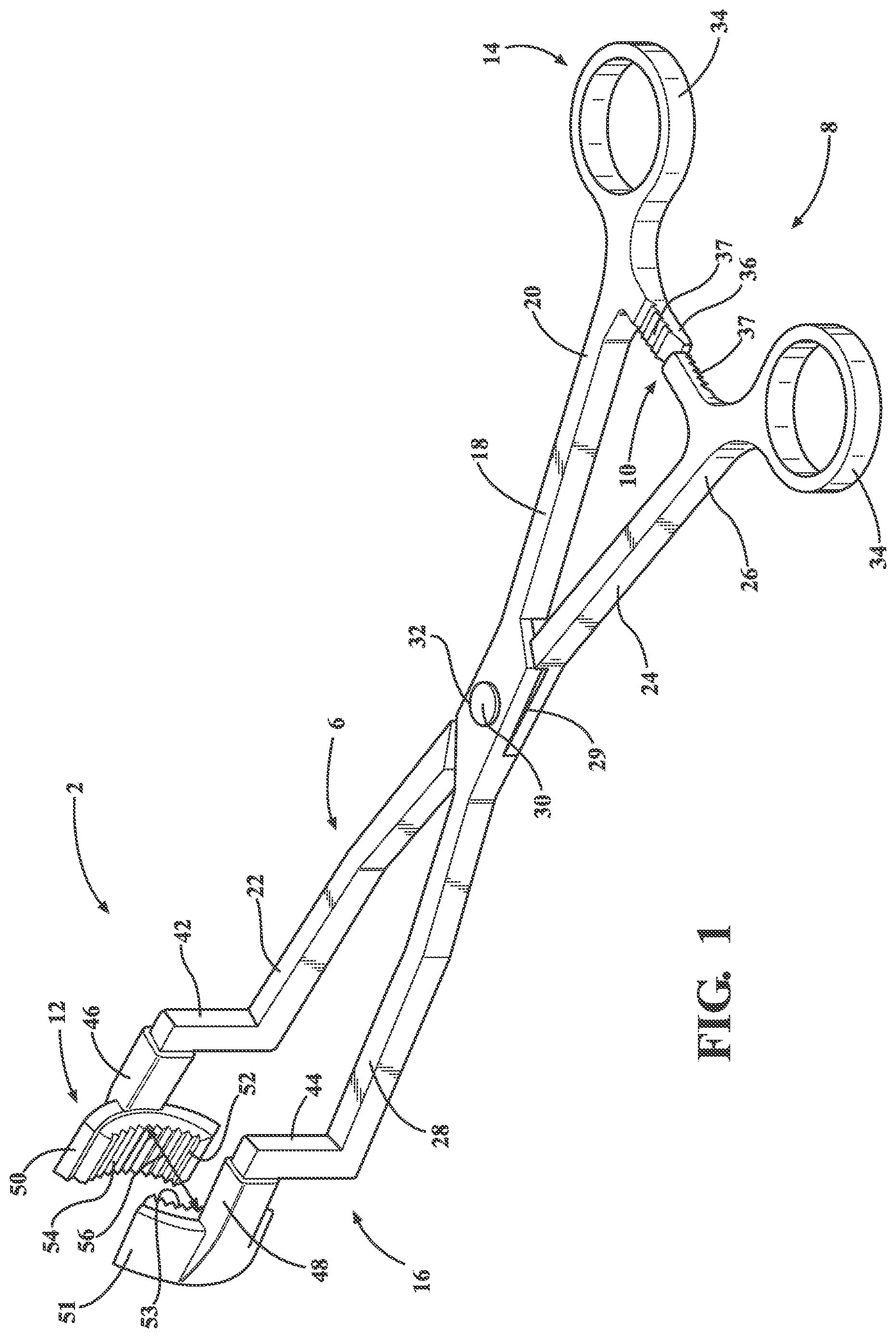 Patent US12376871 — Atraumatic tenaculum for facilitation of transcervical procedures — Figure 1
