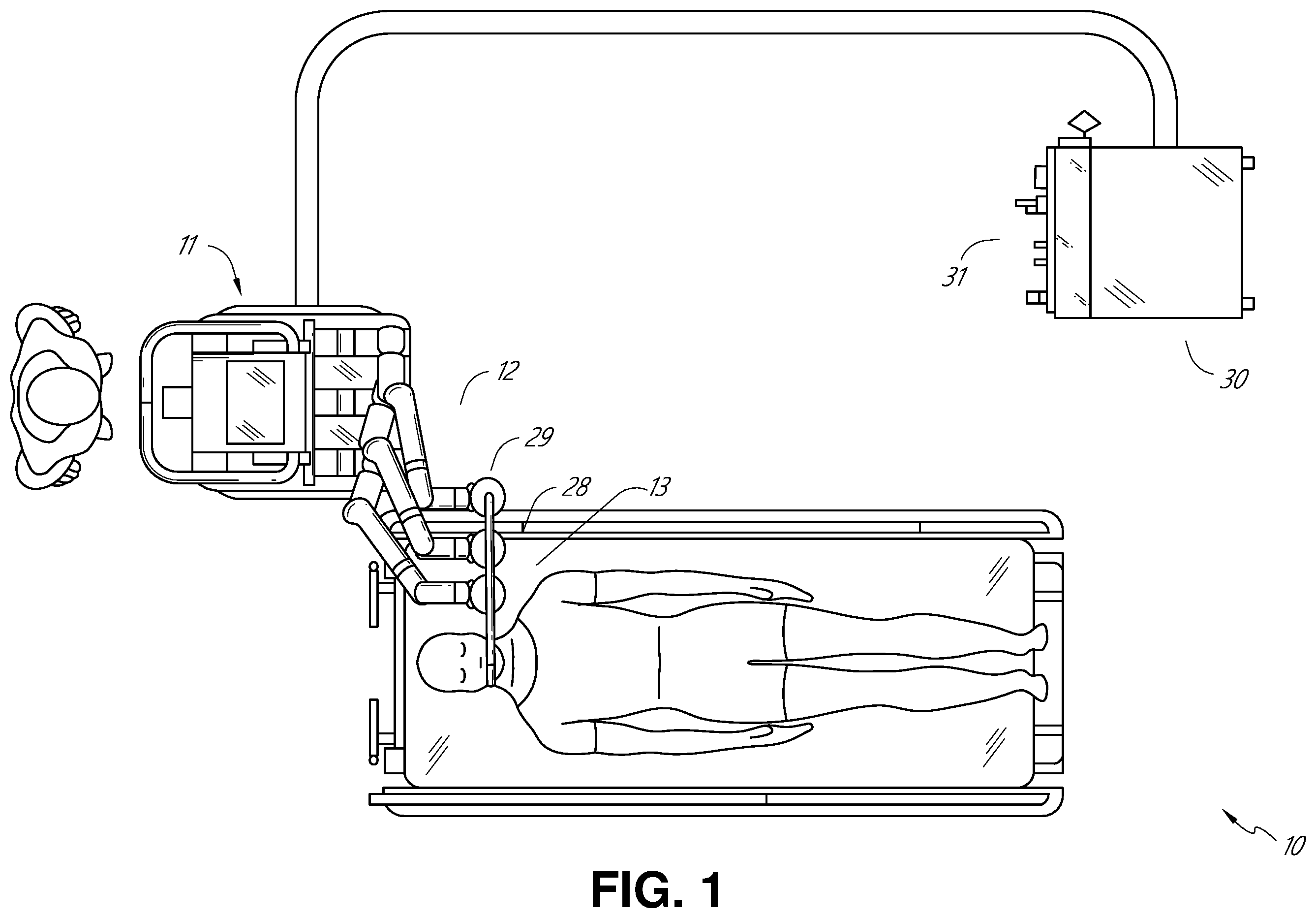 Patent US12376918 — Systems and techniques for providing multiple perspectives during medical procedures — Figure 1
