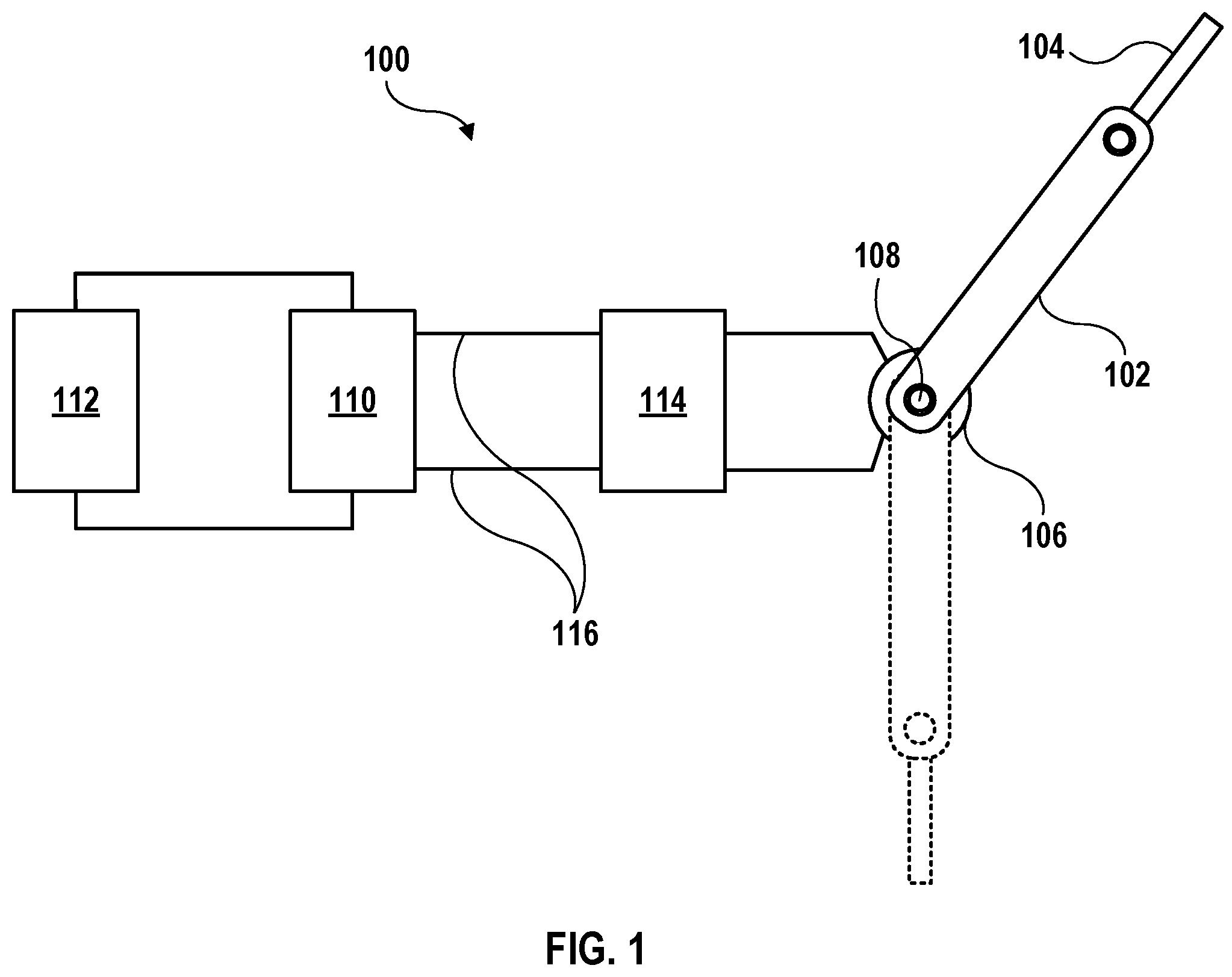 Patent US12376925 — Automatic motion damping of teleoperated surgical system manipulators — Figure 1