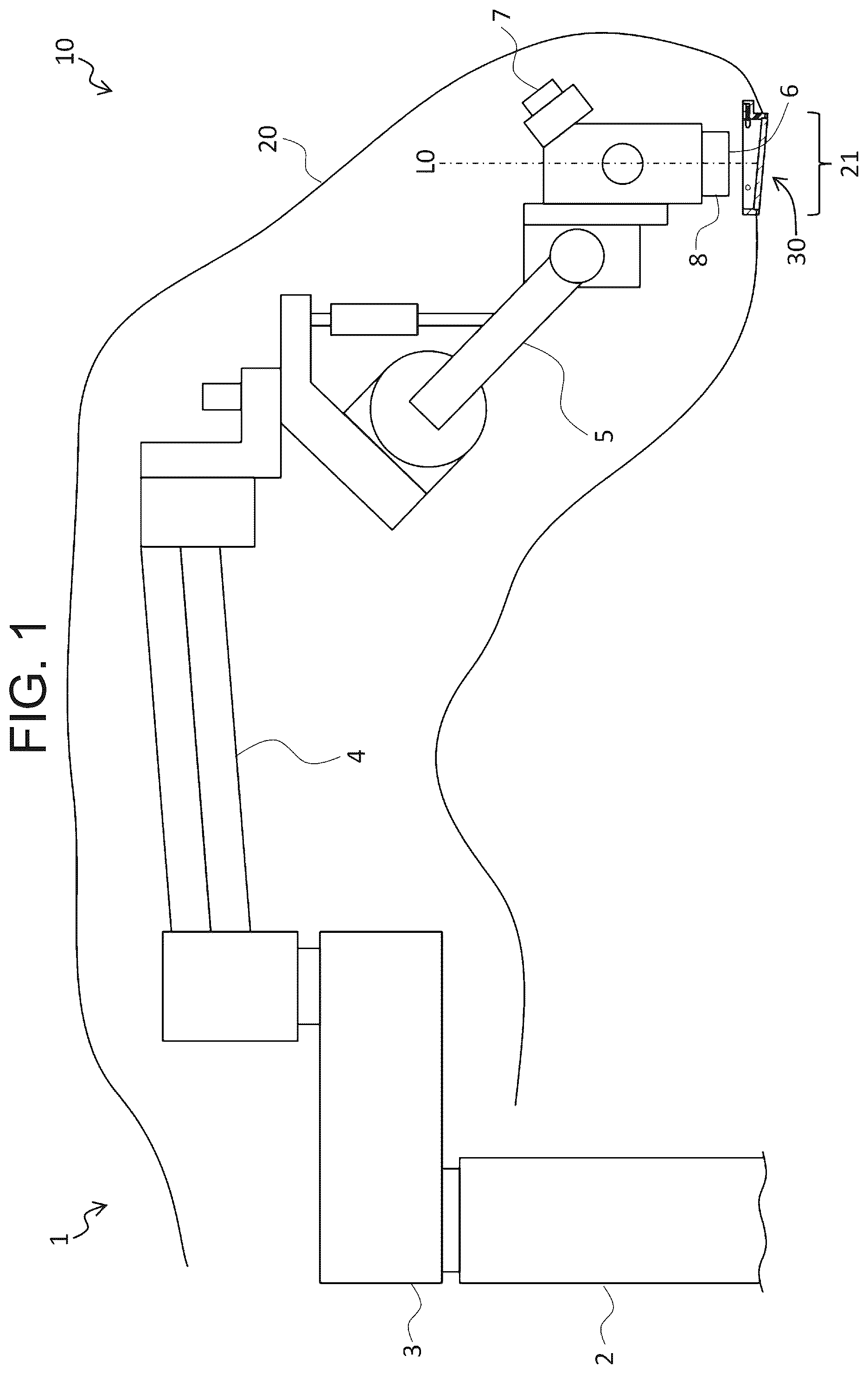 Patent US12376933 — Microscope drape — Figure 1