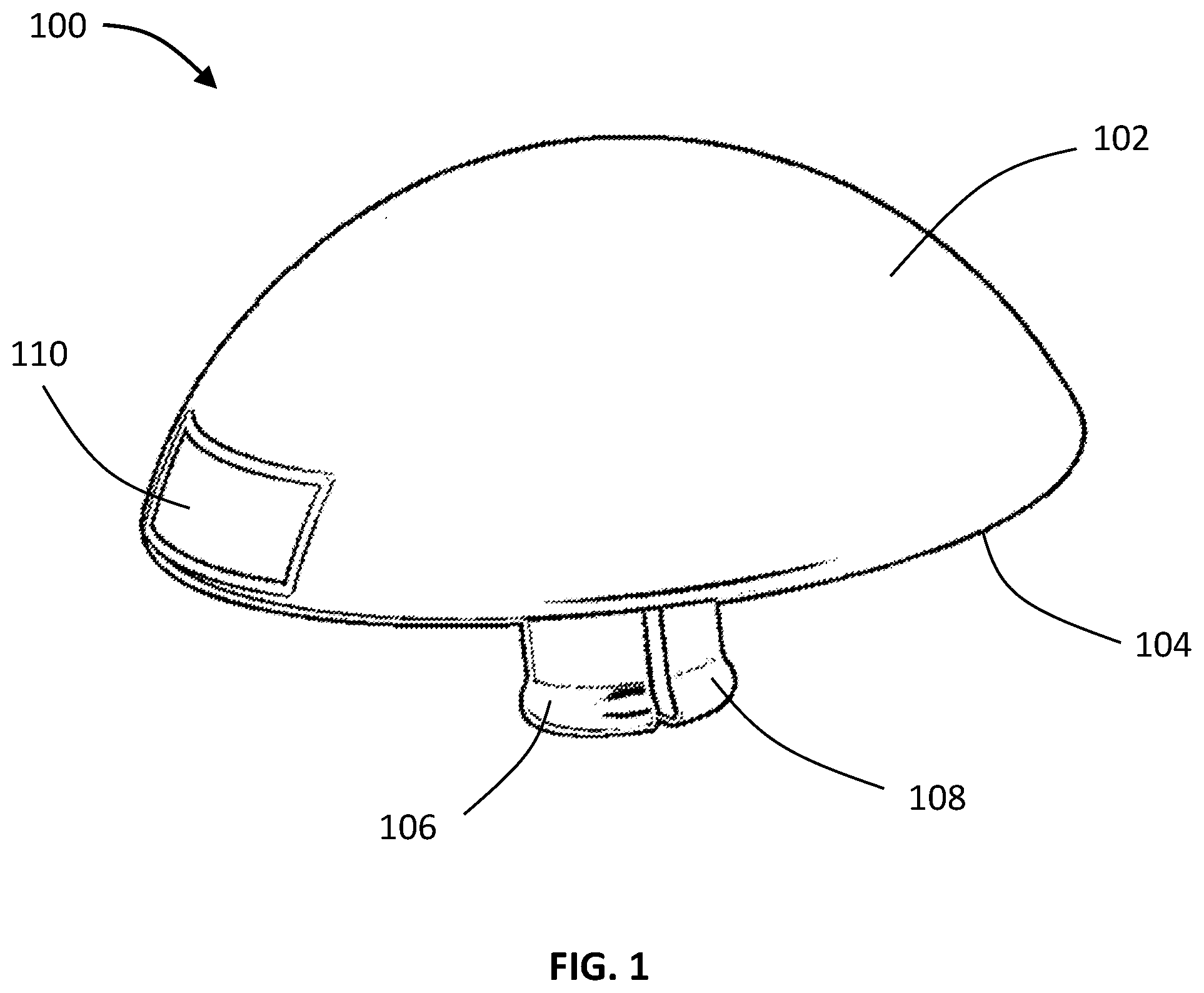 Patent US12376965 — Shoulder trial with flexure — Figure 1