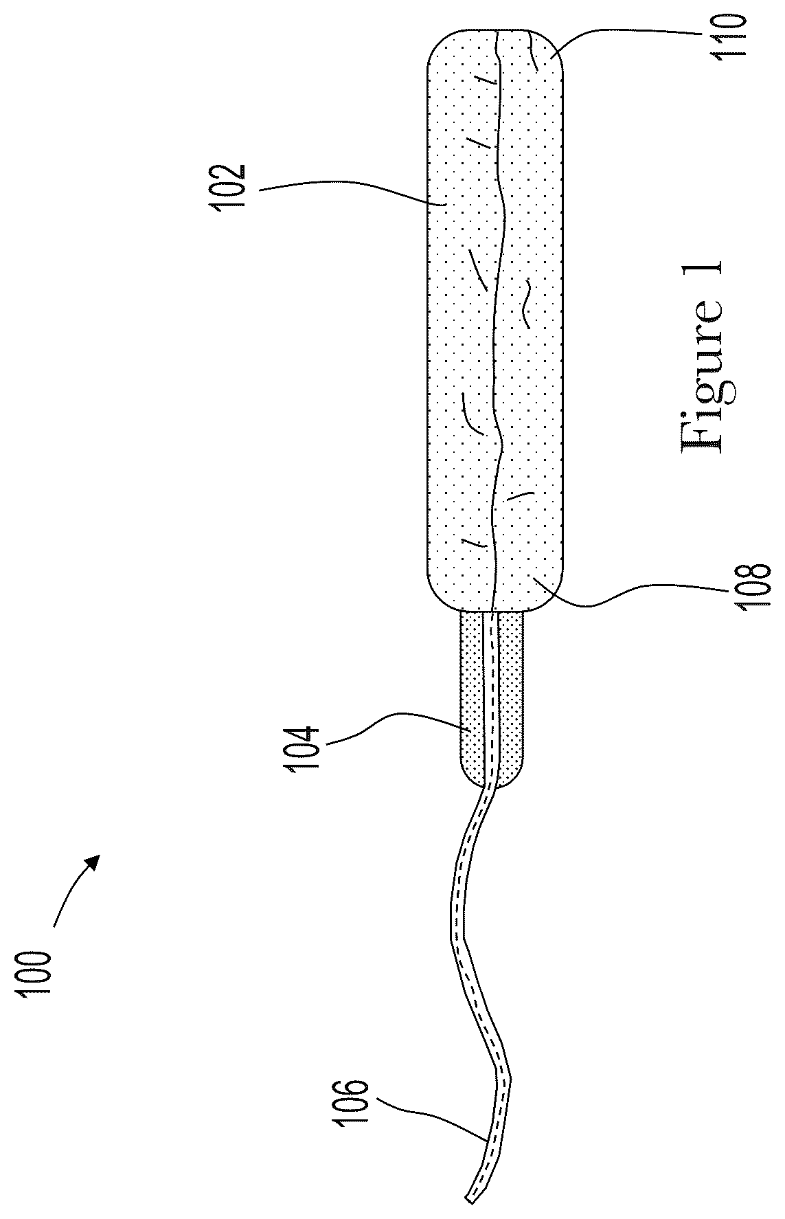 Patent US12376998 — Method and apparatus for making tampons — Figure 1