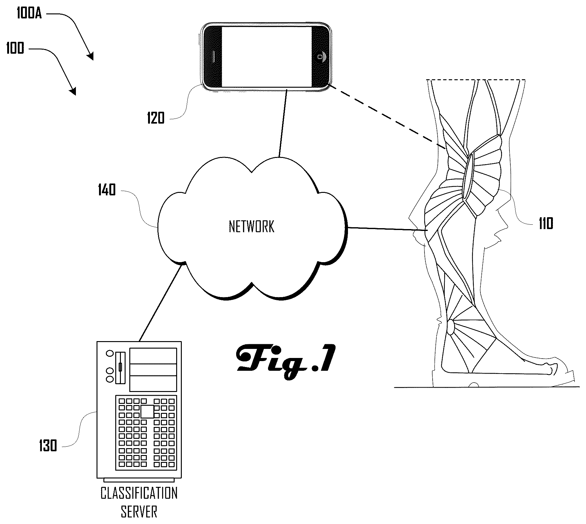 Patent US12377010 — Exoskeleton data labeling system and method — Figure 1